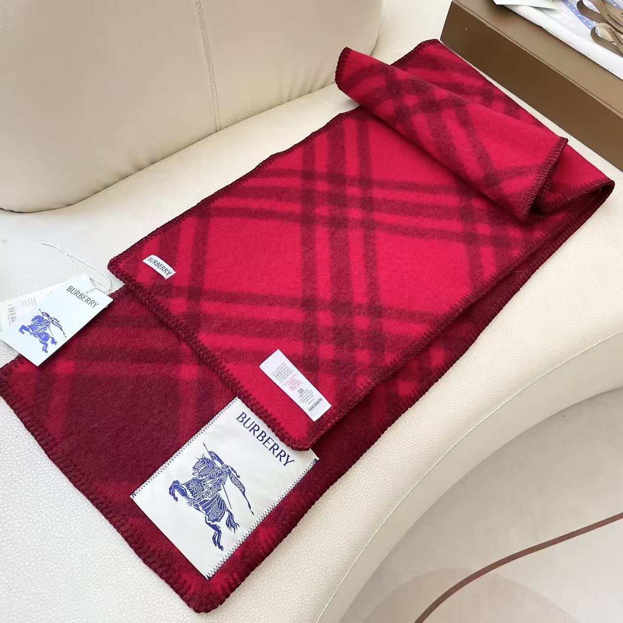 （2025最新版本缩边）𝐁𝐔𝐑𝐁𝐄𝐑𝐑✓最新配色。 【斜格长巾】工艺与材质完全与专柜无区别，粗犷耐用，厚