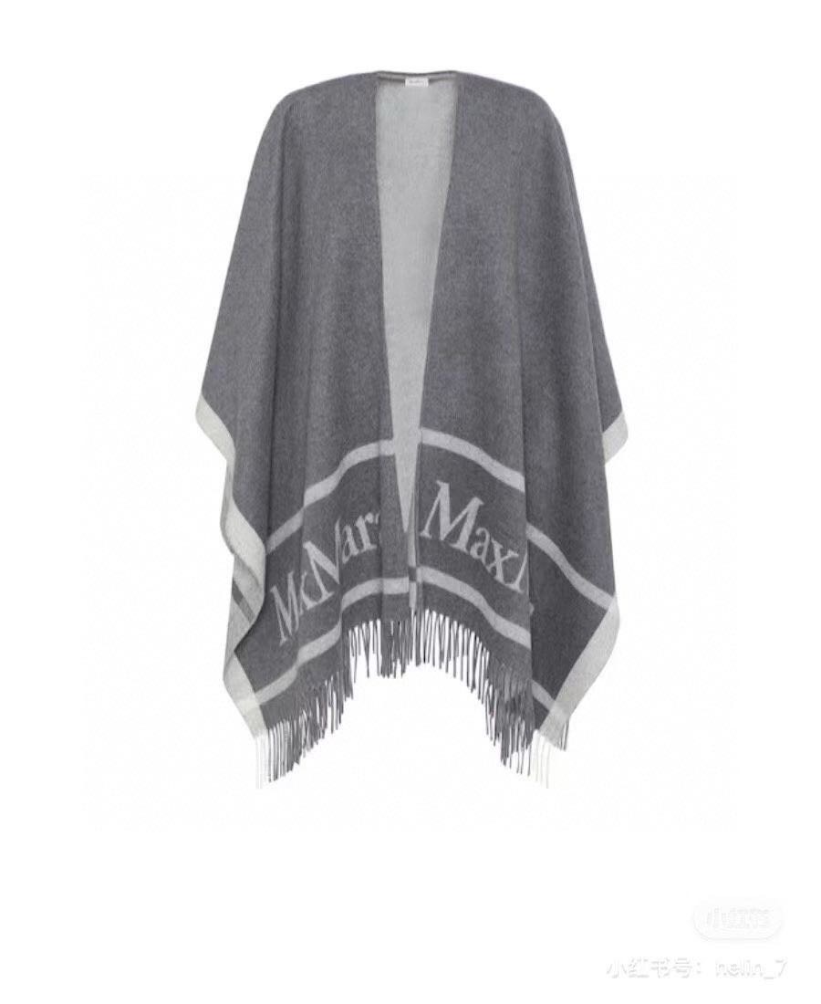 Maxmara臻品推荐，24年最火的斗篷披肩，同步专柜5000➕，秋冬新款！亲妈价格给力推荐！造型功能很
