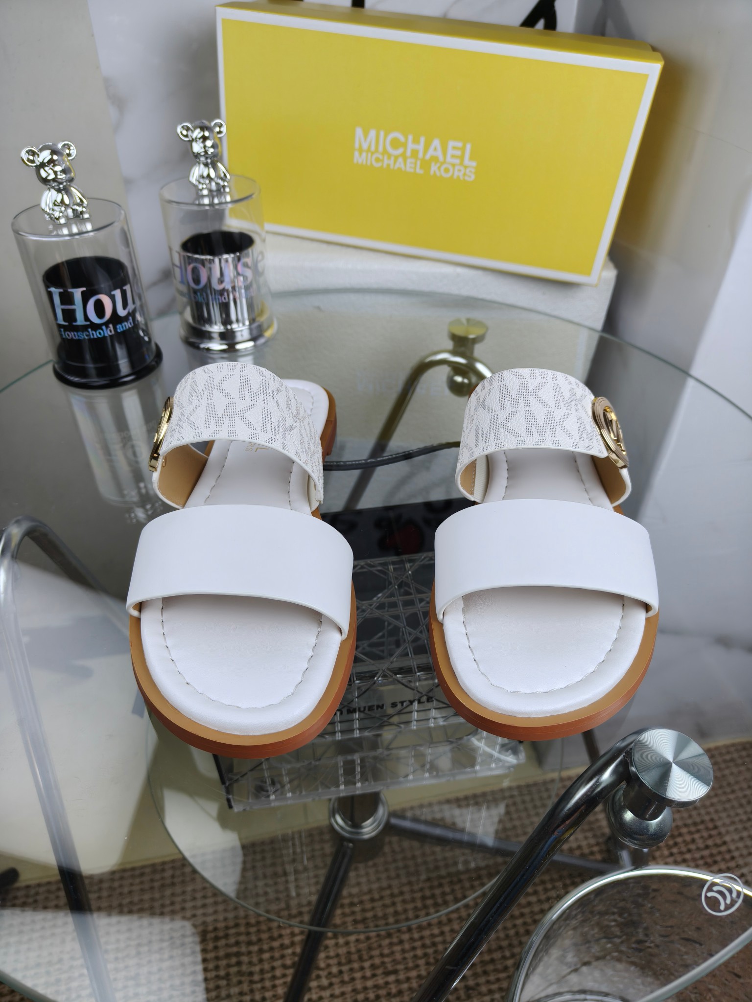 Exclusive 2025 Spring Edition Female Shoes: MK Sandals for Foreign Trade. Sizes 35, 41, 42. - 图片 3
