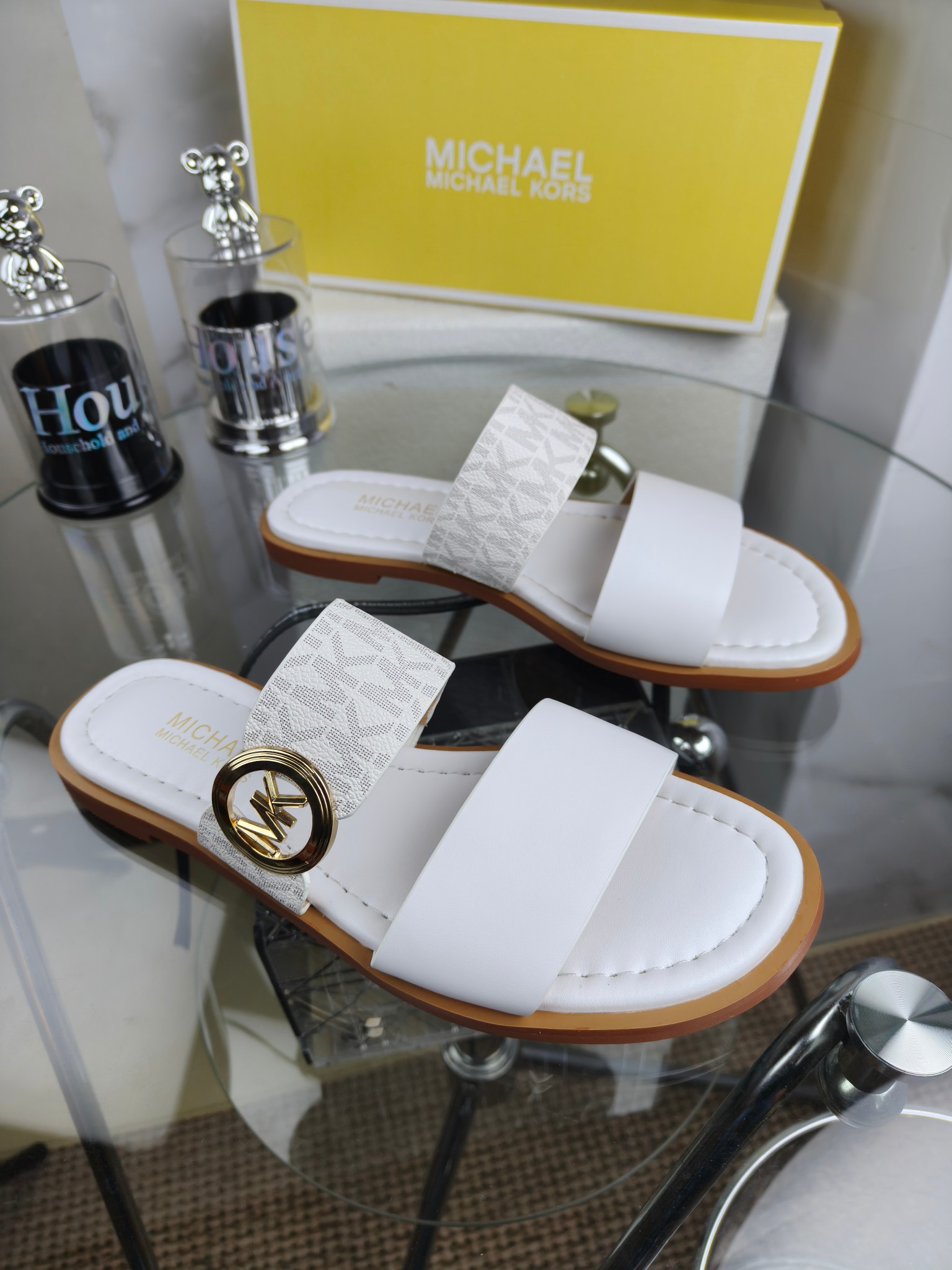 Exclusive 2025 Spring Edition Female Shoes: MK Sandals for Foreign Trade. Sizes 35, 41, 42.