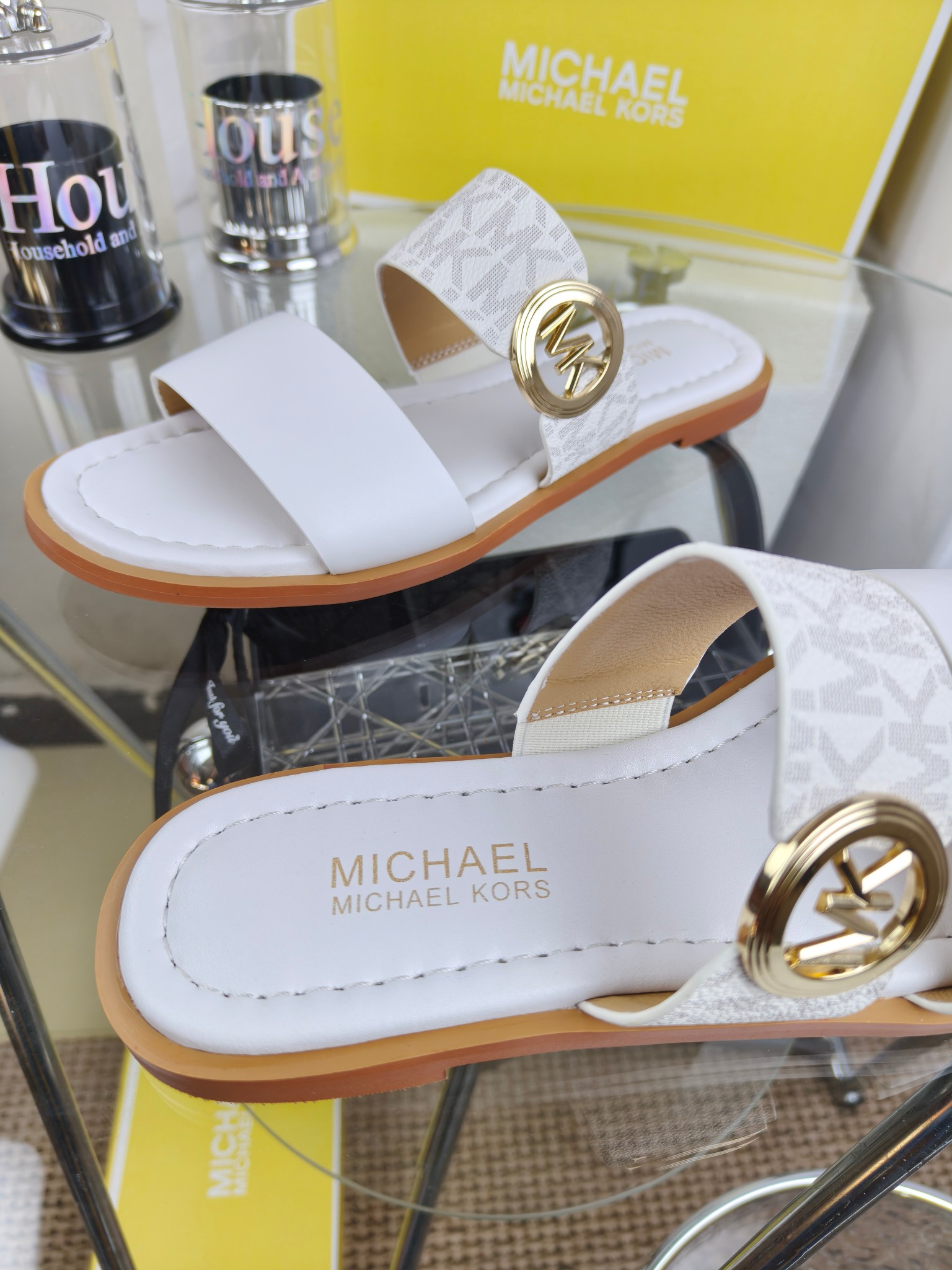 Exclusive 2025 Spring Edition Female Shoes: MK Sandals for Foreign Trade. Sizes 35, 41, 42. - 图片 9
