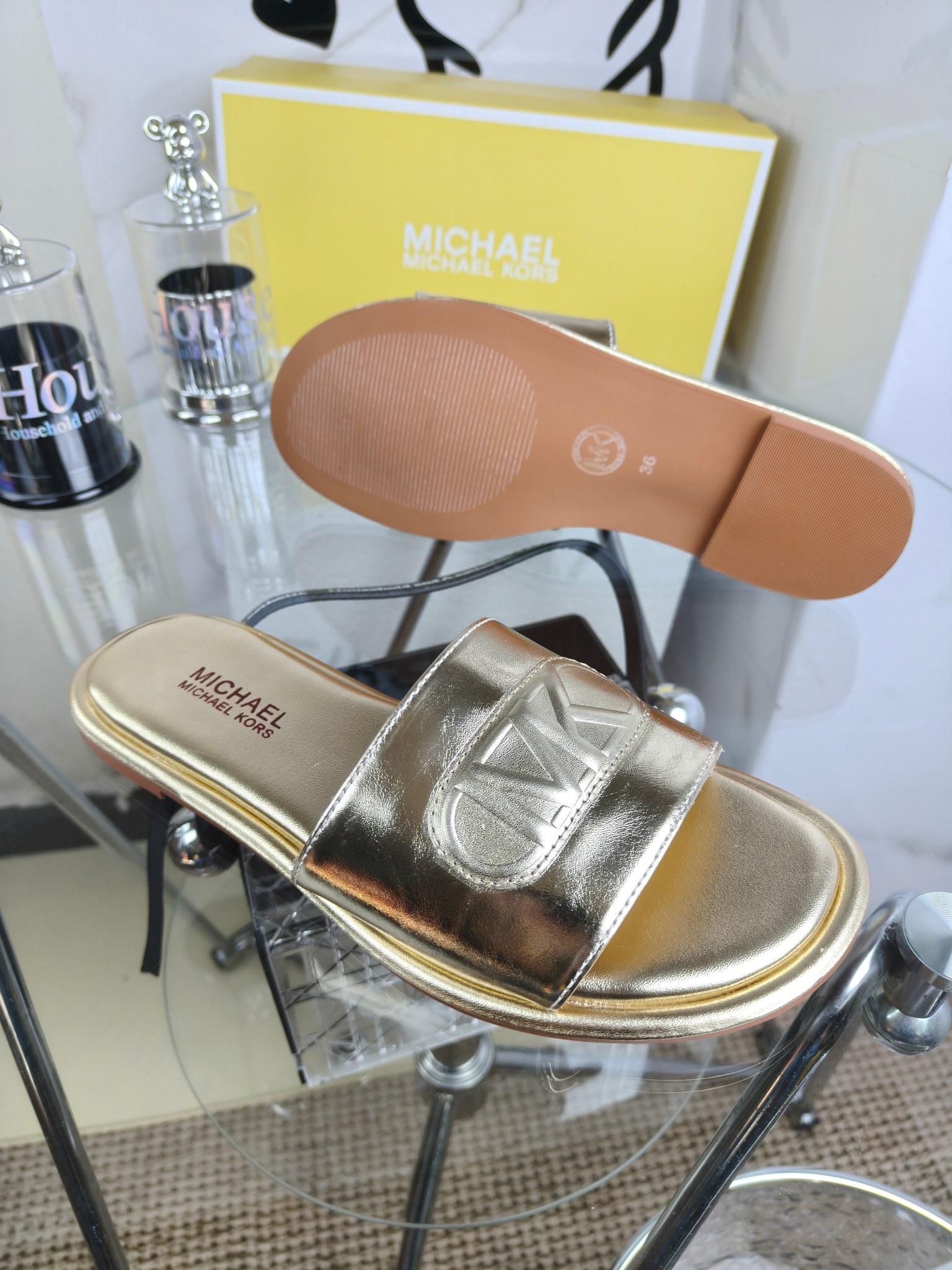 2025 Spring Edition: Exclusive MK Sandals for Women 35-42 in Foreign Trade - 图片 6
