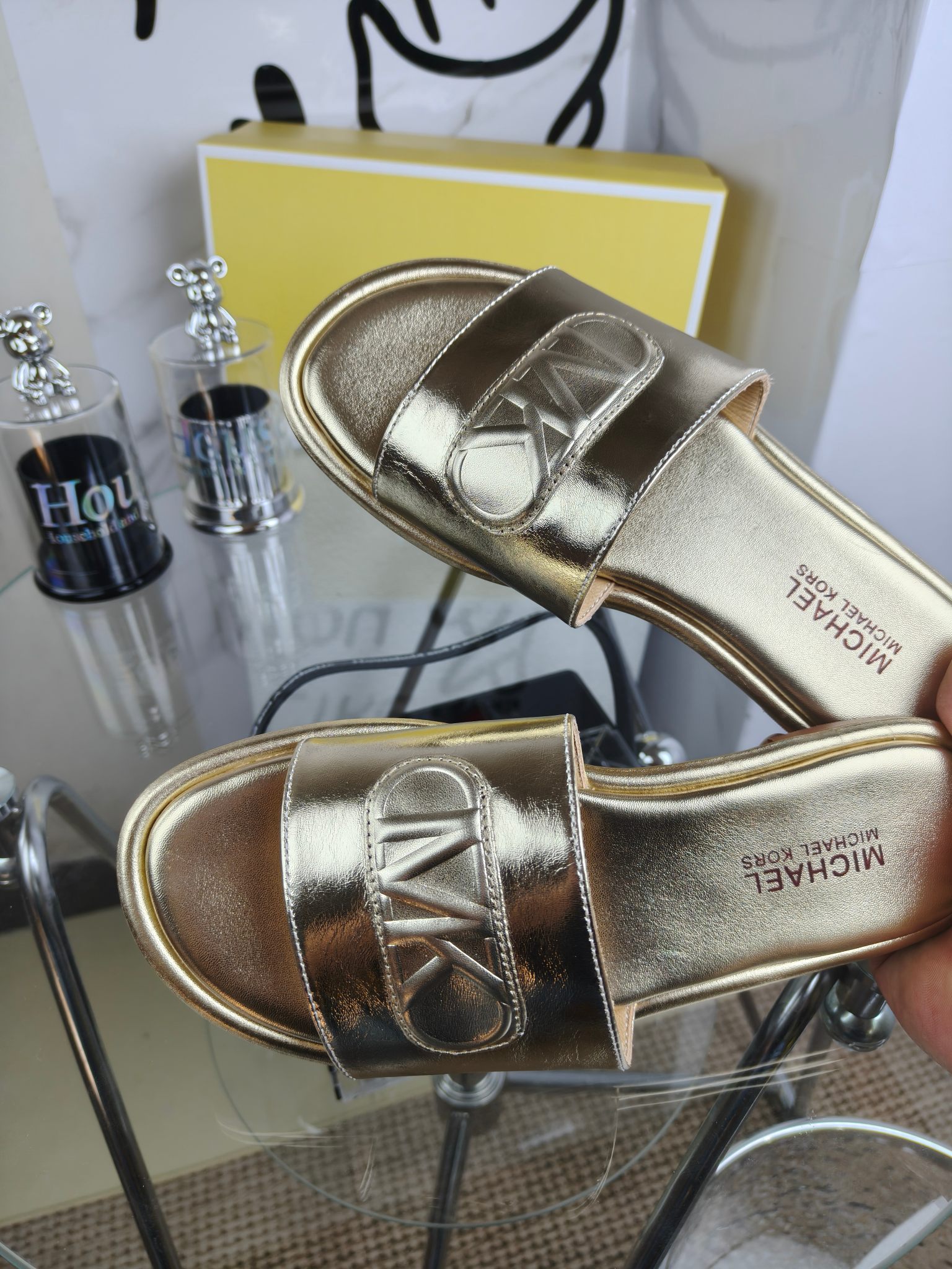 2025 Spring Edition: Exclusive MK Sandals for Women 35-42 in Foreign Trade - 图片 3