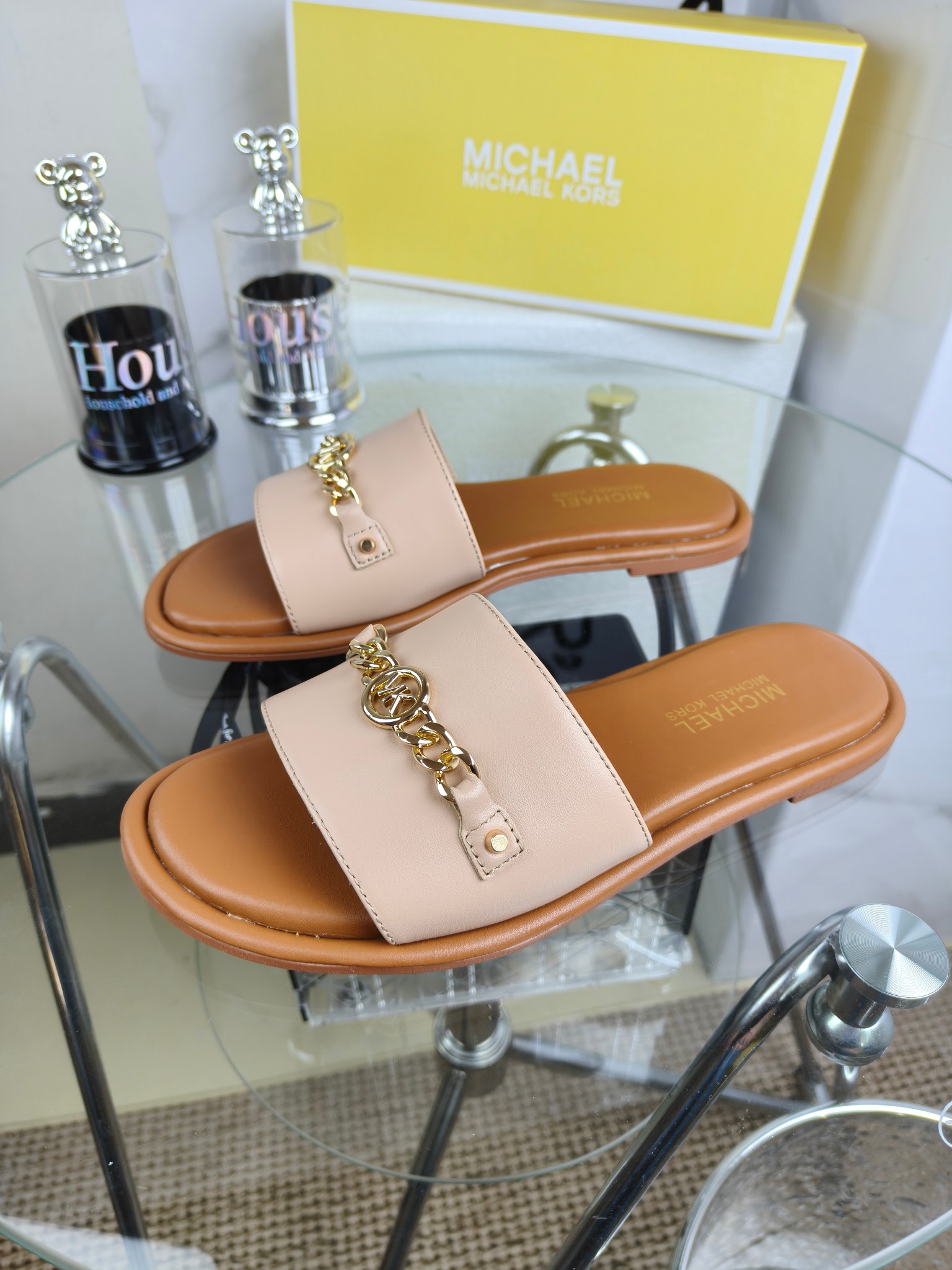 Exclusive 2025 Spring Edition MK Sandals for Women in Foreign Trade (Sizes 35, 41, 42) - 图片 3