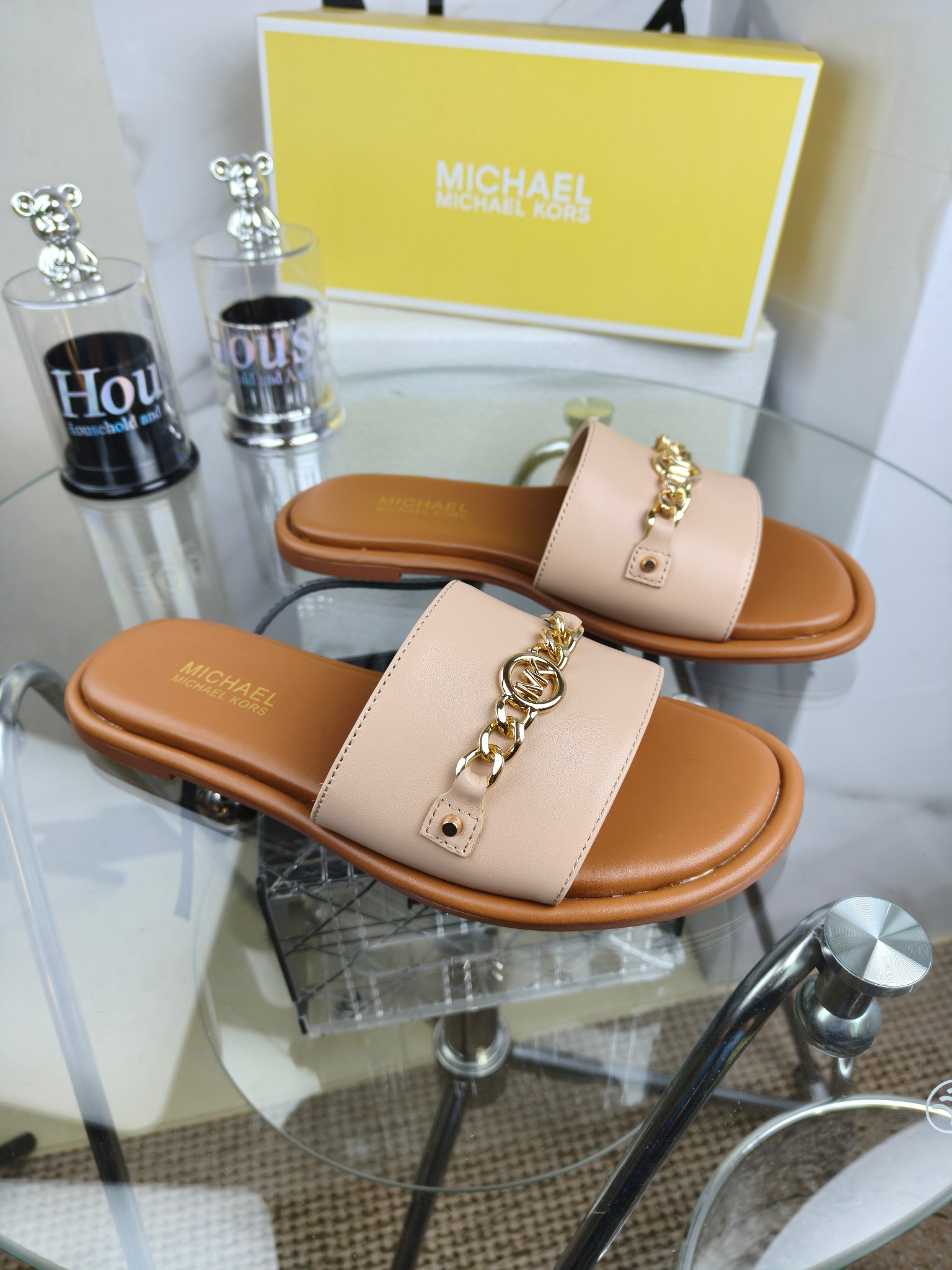 Exclusive 2025 Spring Edition MK Sandals for Women in Foreign Trade (Sizes 35, 41, 42)