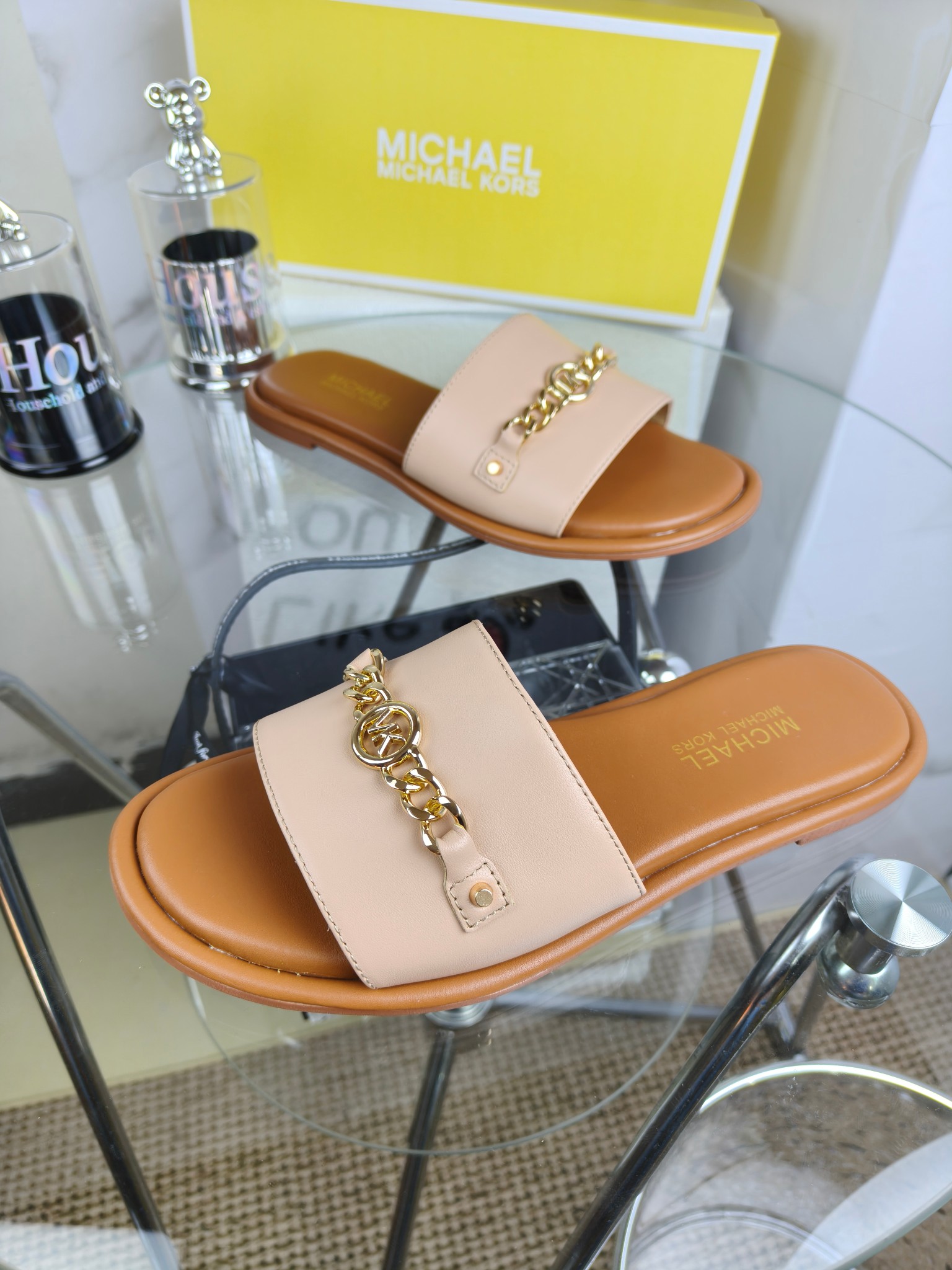 Exclusive 2025 Spring Edition MK Sandals for Women in Foreign Trade (Sizes 35, 41, 42) - 图片 5