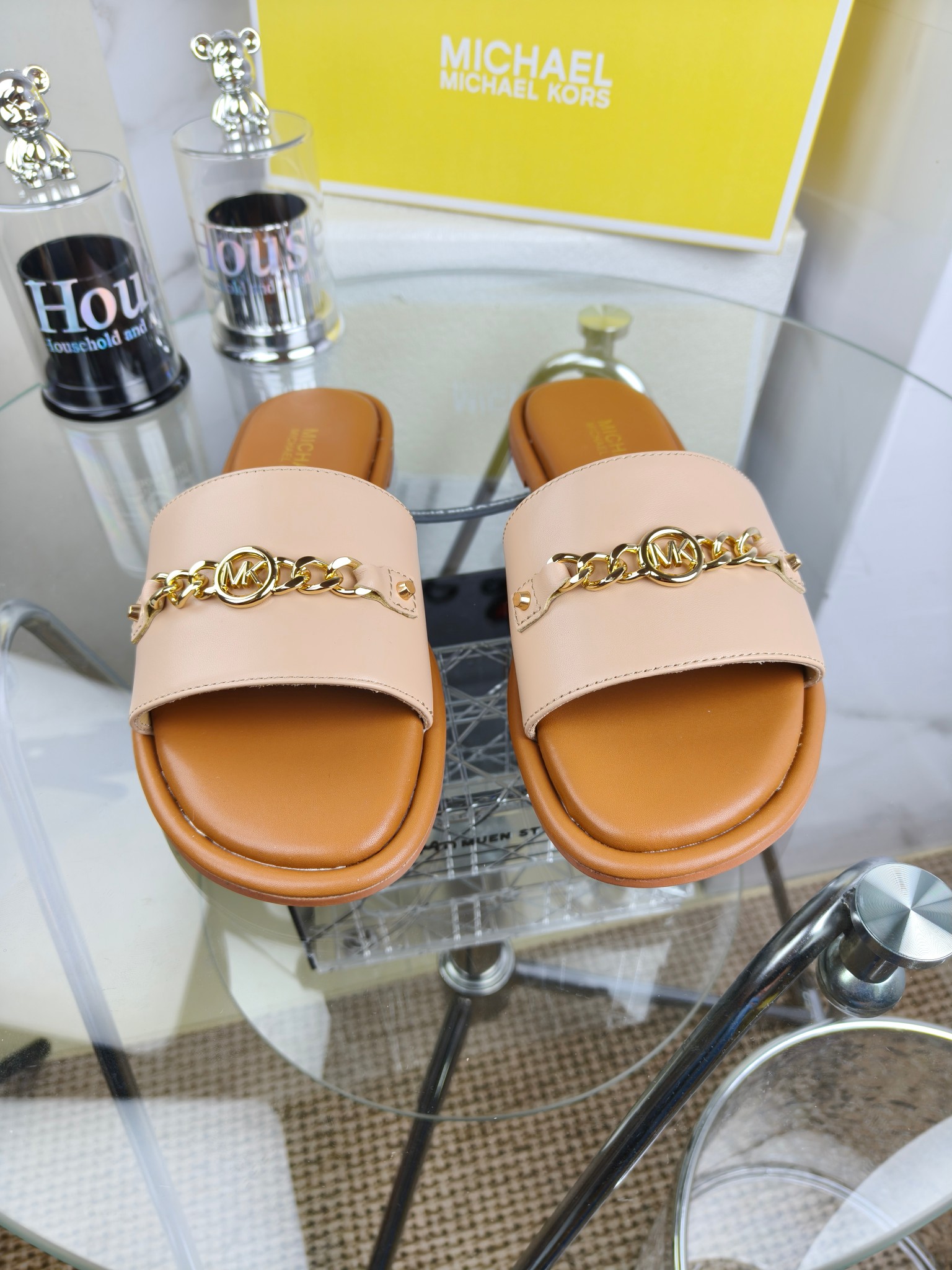 Exclusive 2025 Spring Edition MK Sandals for Women in Foreign Trade (Sizes 35, 41, 42) - 图片 2