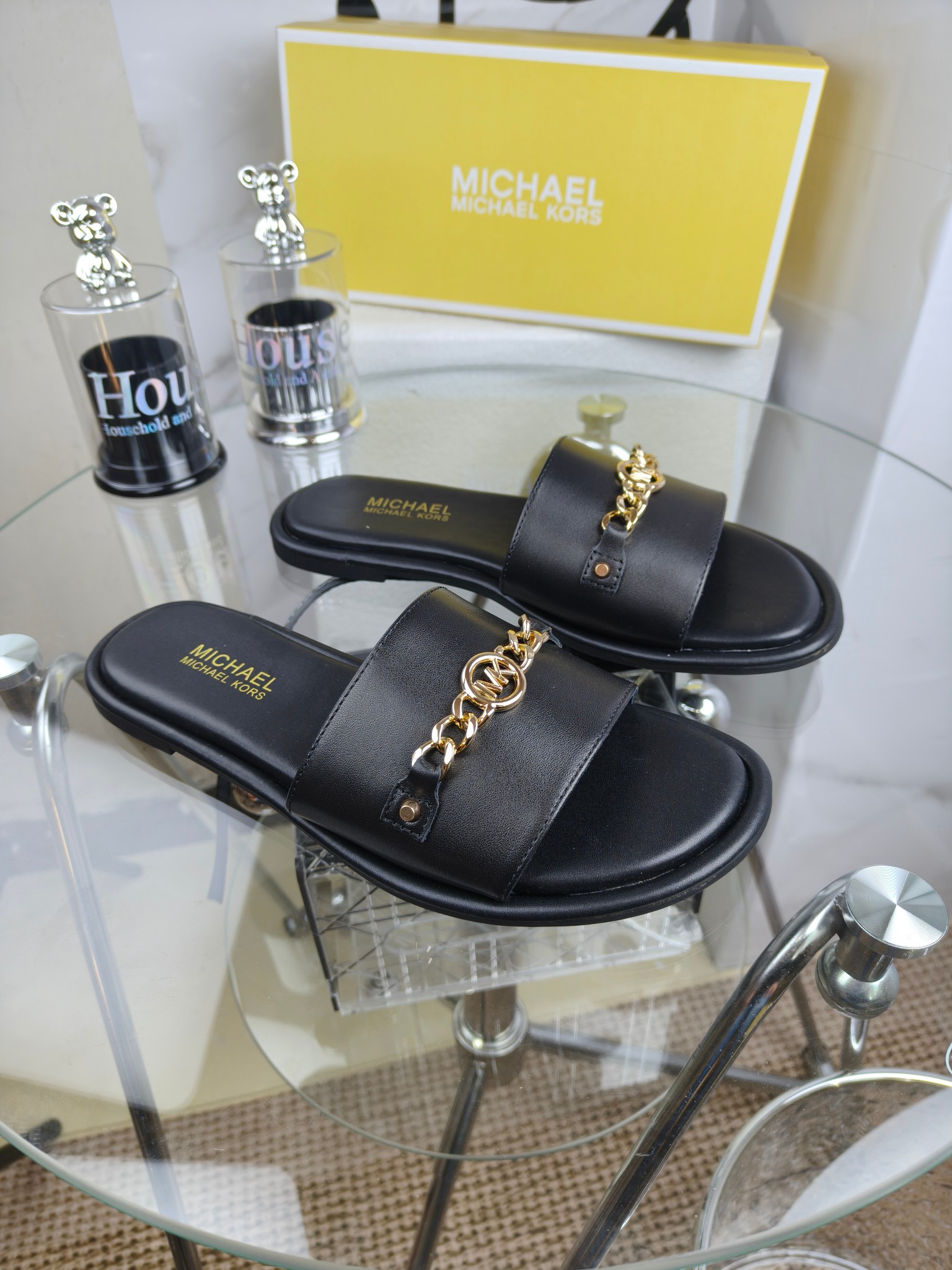 Exclusive 2025 Spring Edition Female Shoes: MK Sandals for Foreign Trade (Sizes 35, 41, 42)