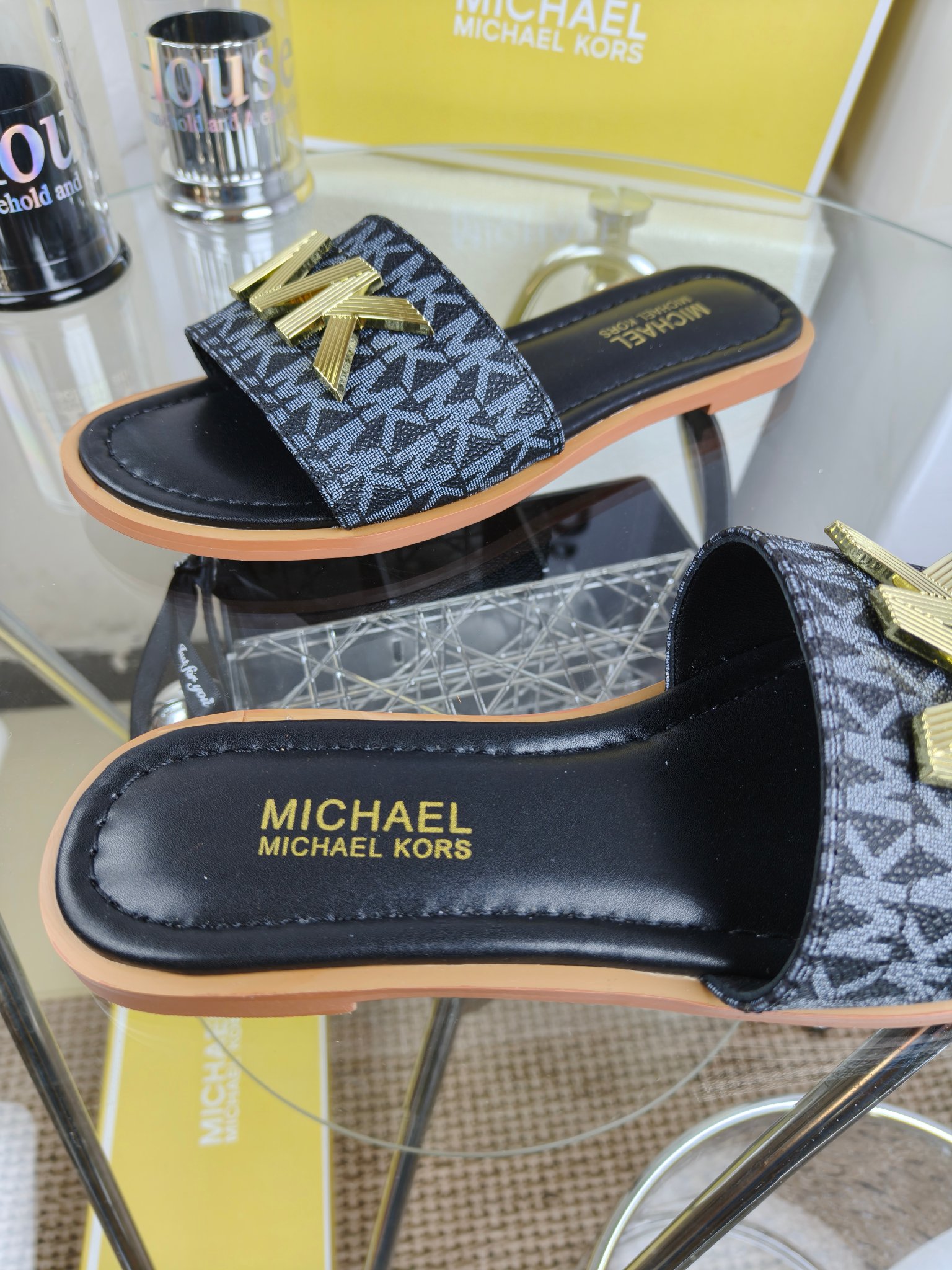 Exclusive 2025 Spring Edition Female MK Sandals for Foreign Trade, Sizes 35-42 - 图片 9