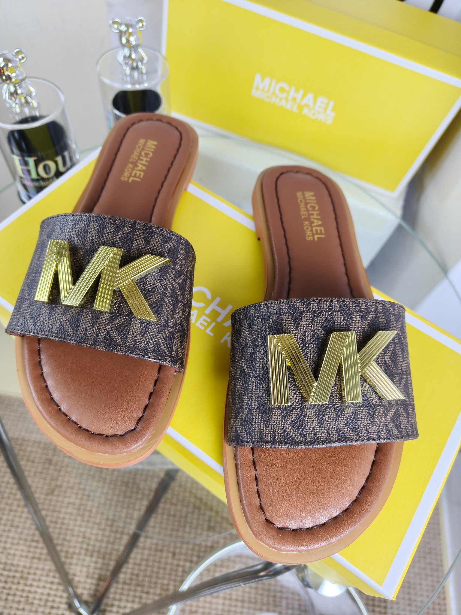 Exclusive 2025 Spring Edition Female MK Sandals for Foreign Trade, Sizes 35-42 - 图片 7