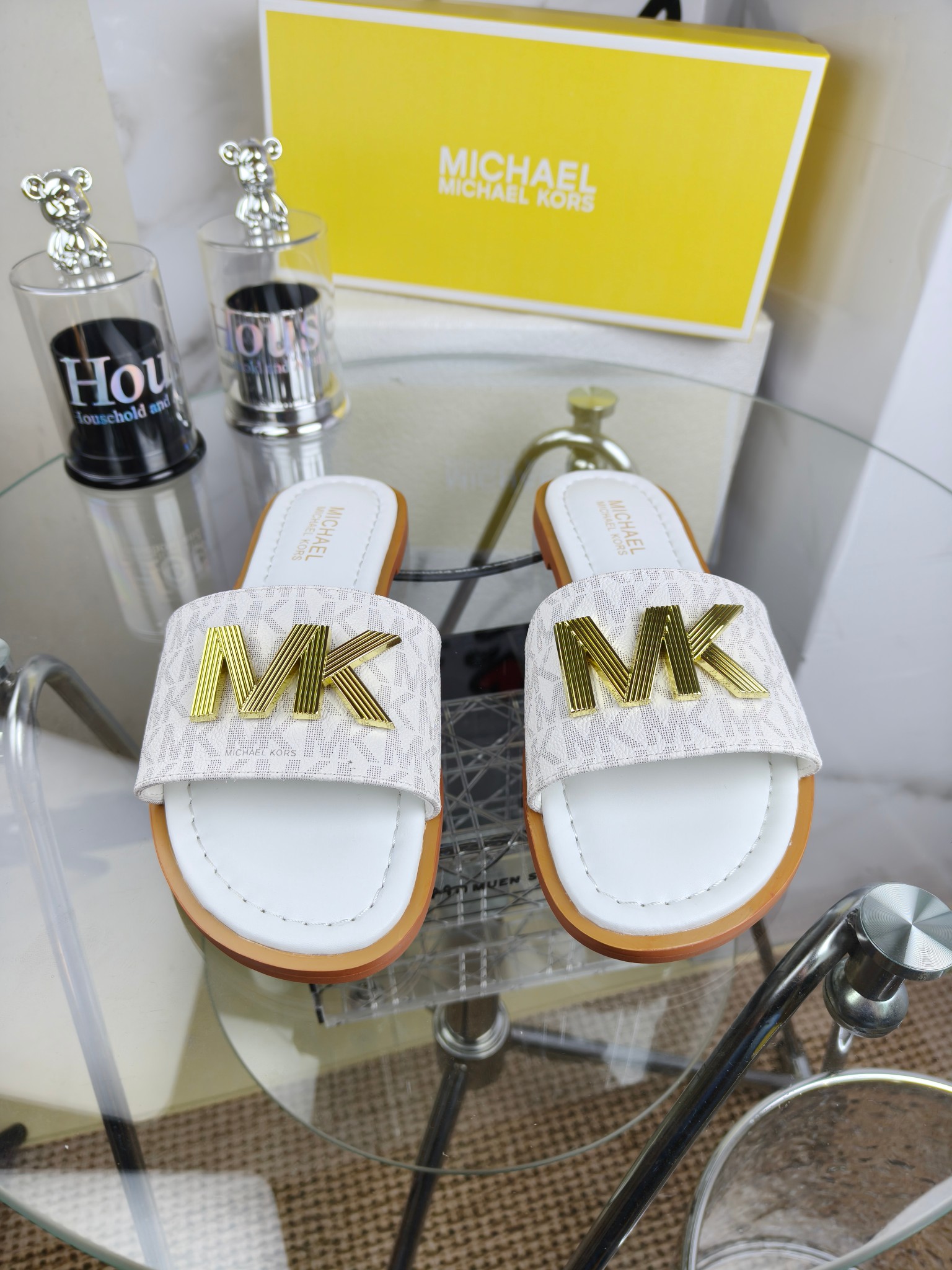 Exclusive 2025 Spring Edition MK Female Sandals for Foreign Trade, Sizes 35-42. - 图片 2