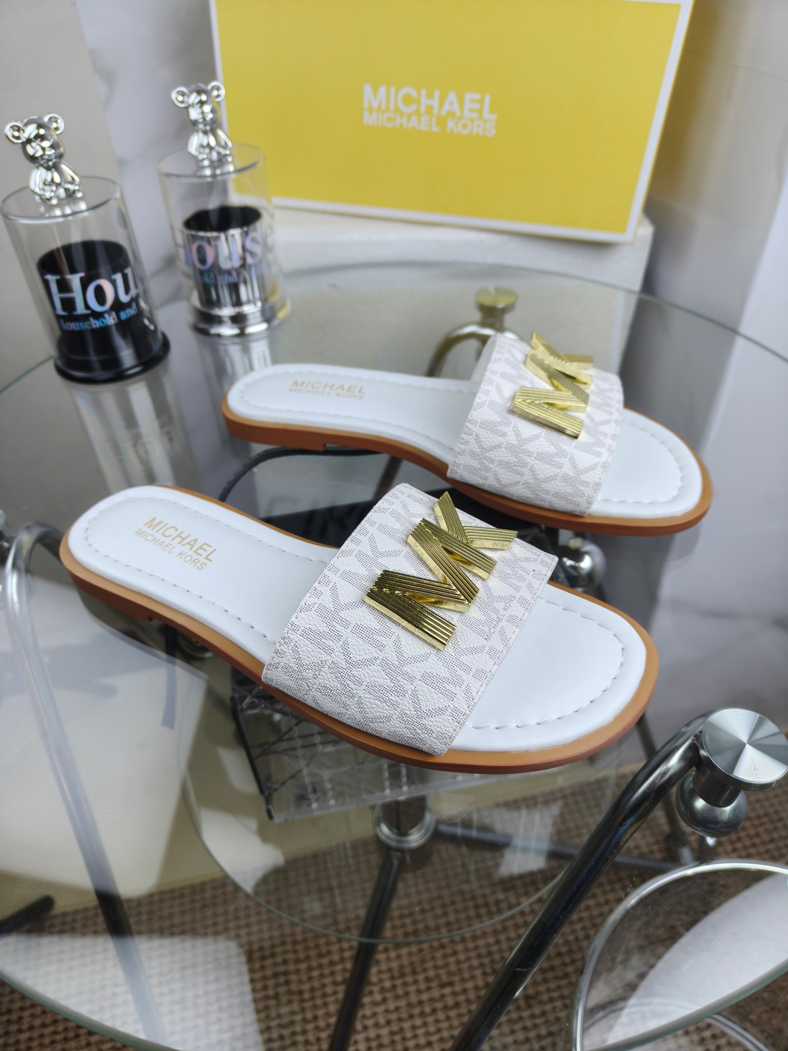 Exclusive 2025 Spring Edition MK Female Sandals for Foreign Trade, Sizes 35-42.