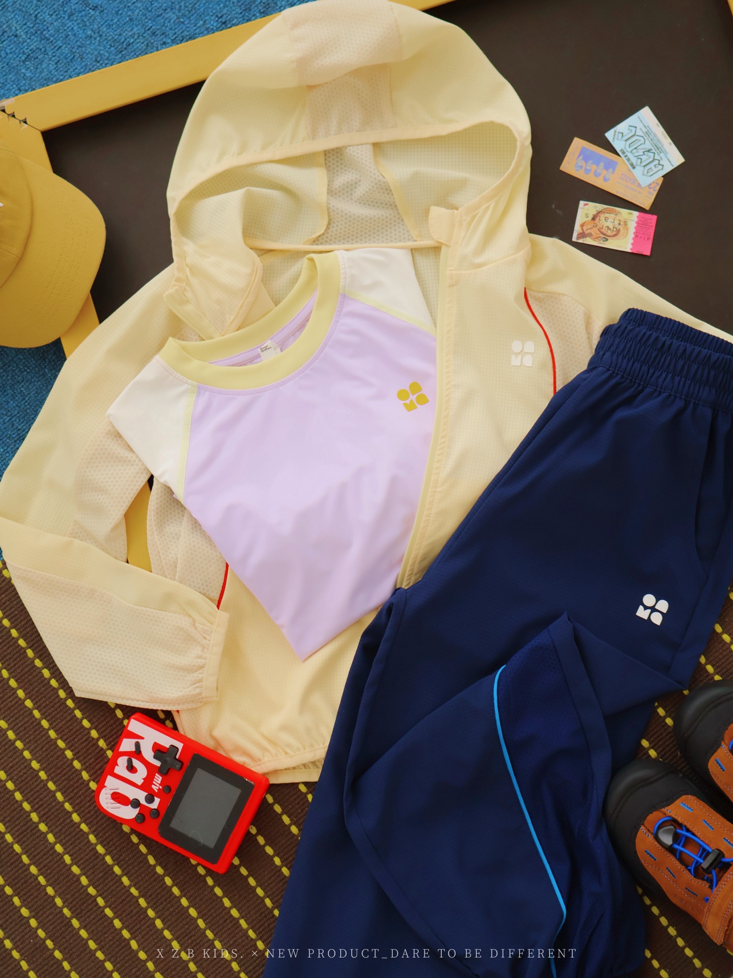 Short sleeve 69.9@, pants 79.9@, jacket 79.9@ one piece 120-170 running volume Moms who don't know what to wear for sum…