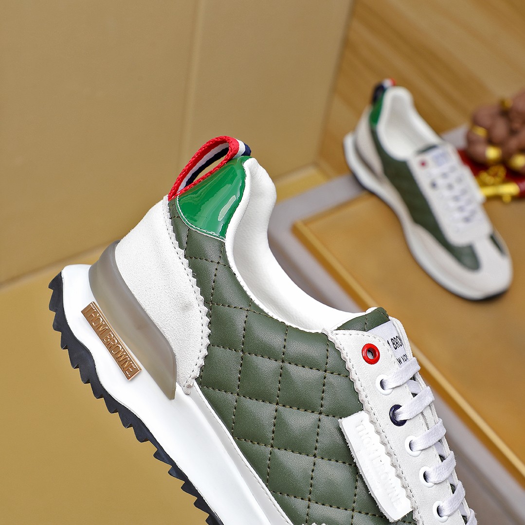 Thom Browne Men's Leather Casual Sneakers - Stylish, Comfortable, and Durable 8 a1728448360250 7281