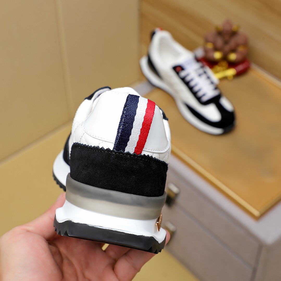 נעליים קז'ואל לגברים Thom Browne - עור שחור ושחור 9 a1728448402022 6742
