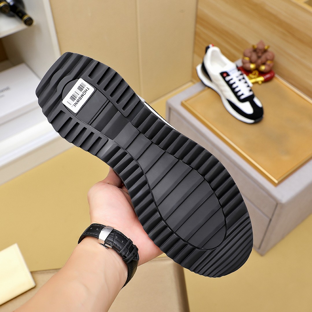 נעליים קז'ואל לגברים Thom Browne - עור שחור ושחור 10 a1728448402023 5464