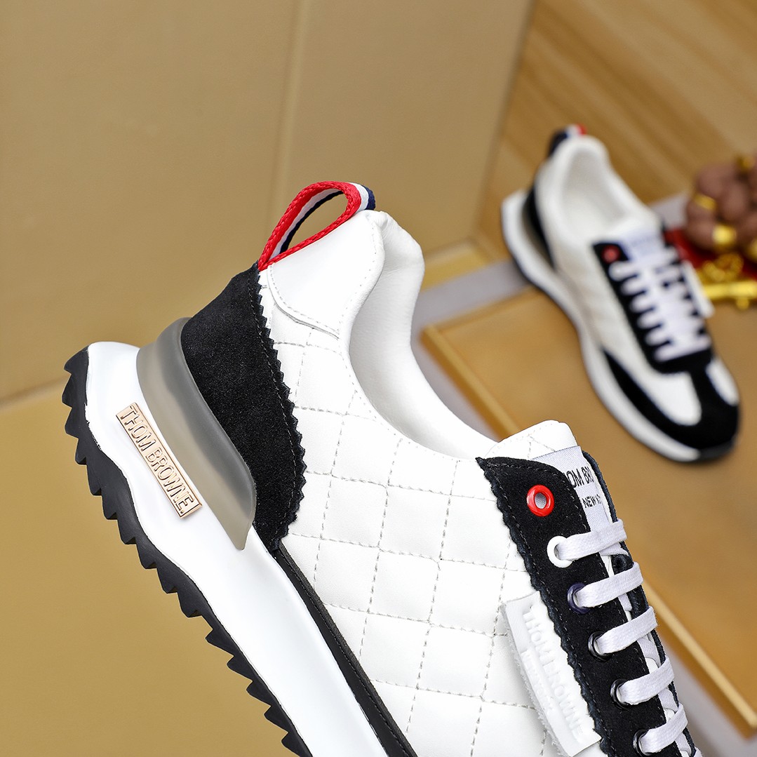 נעליים קז'ואל לגברים Thom Browne - עור שחור ושחור 8 a1728448402023 8865