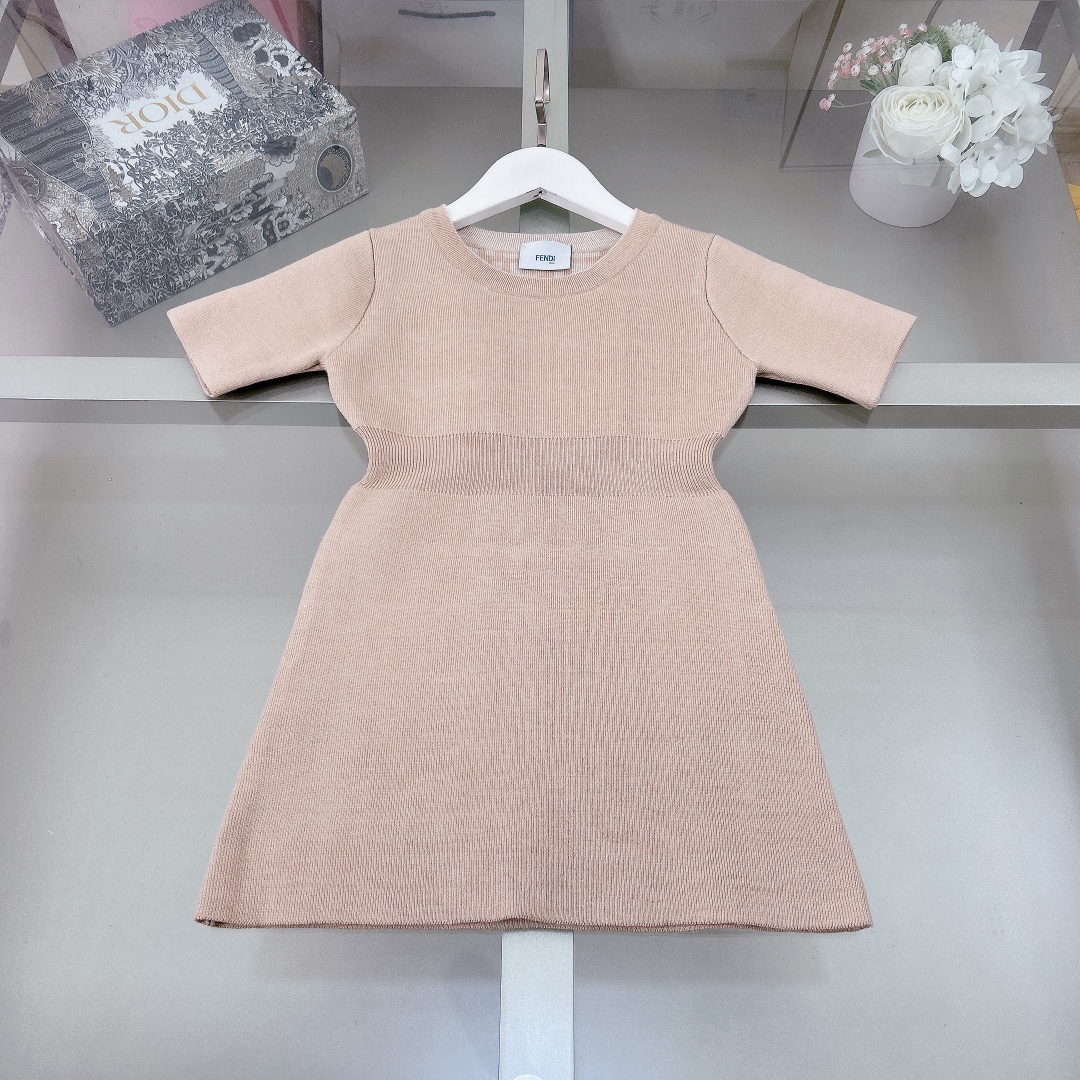 Fendi Clothing Dresses T-Shirt Replica US
 Knitting Fashion Short Sleeve