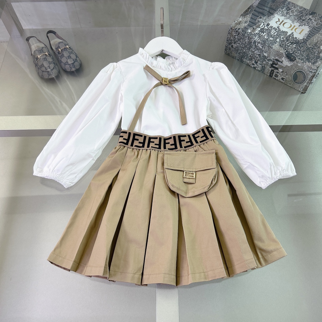 Fendi Clothing Shirts & Blouses Skirts Cotton Fall Collection