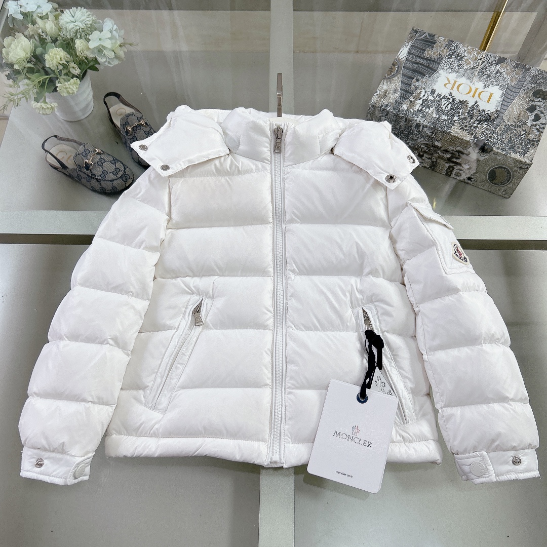 Moncler Réplique
 Manteaux & Blousons Veste En Duvet Vêtements Pour Enfants Blanc Les enfants Fille Unisexe Duvet d’oie blanche