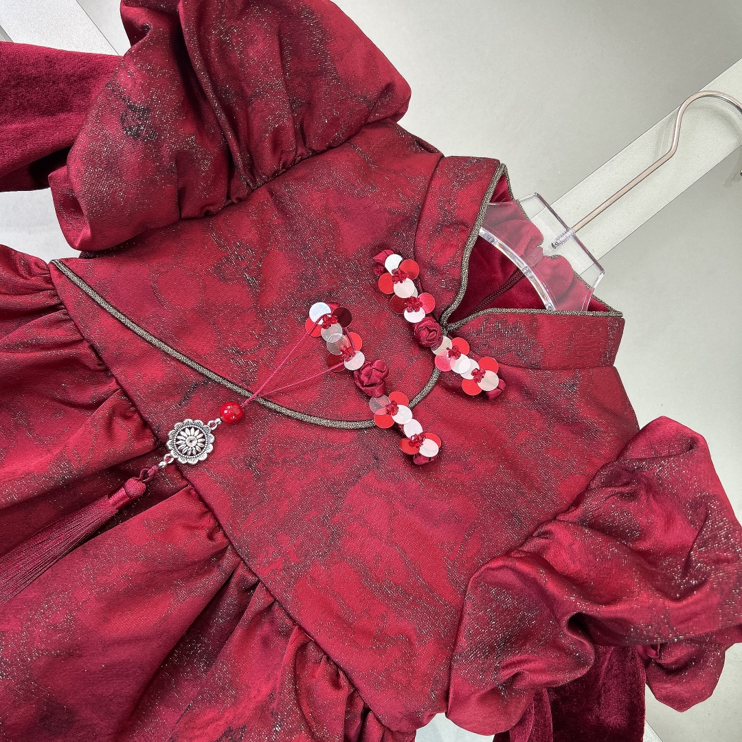 Dior, children's wear, girls' dresses, combining the elegance of Hanfu 4