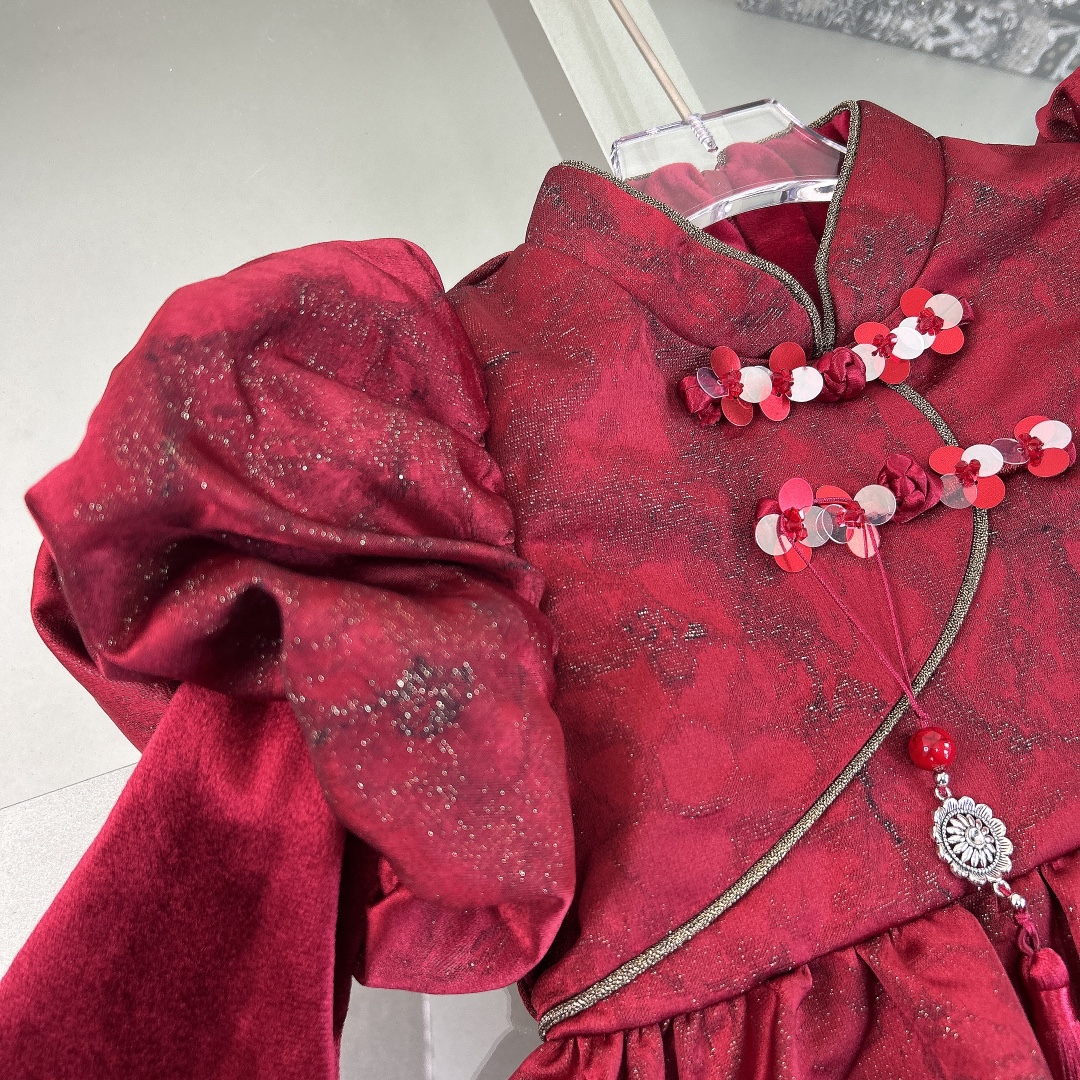 Dior, children's wear, girls' dresses, combining the elegance of Hanfu 5