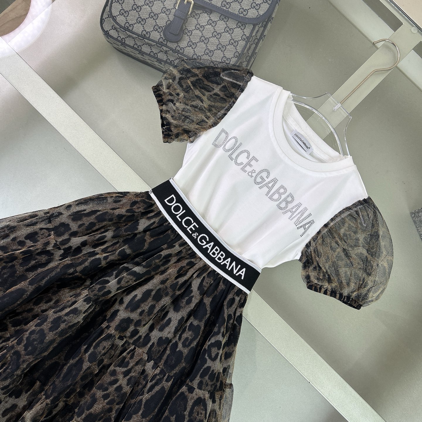 Stylish DG Leopard Print Skirts in Various Sizes at Affordable Prices - 图片 3