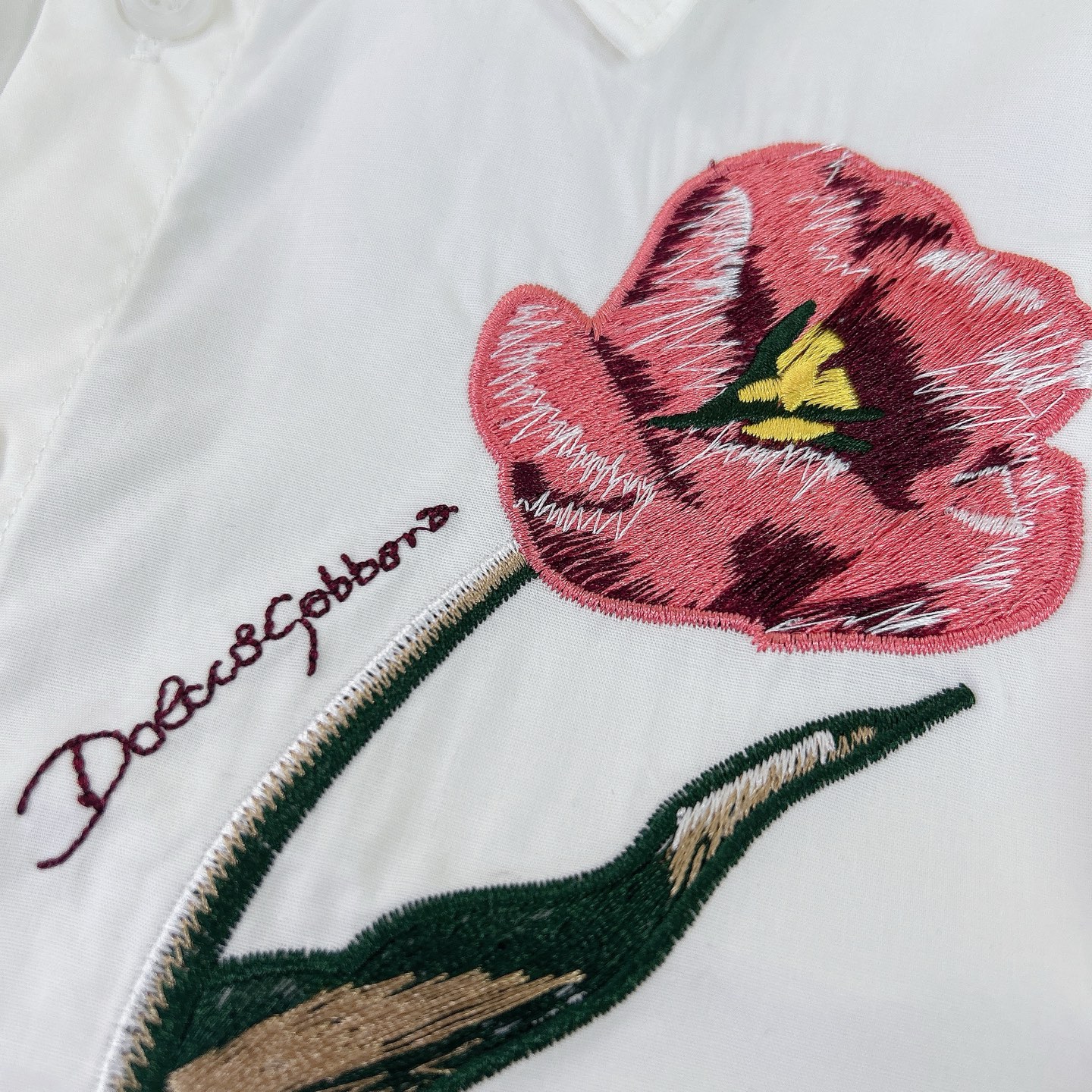DG Custom-Made Dress with Cotton T-Shirt and Horn Skirt. - 图片 7