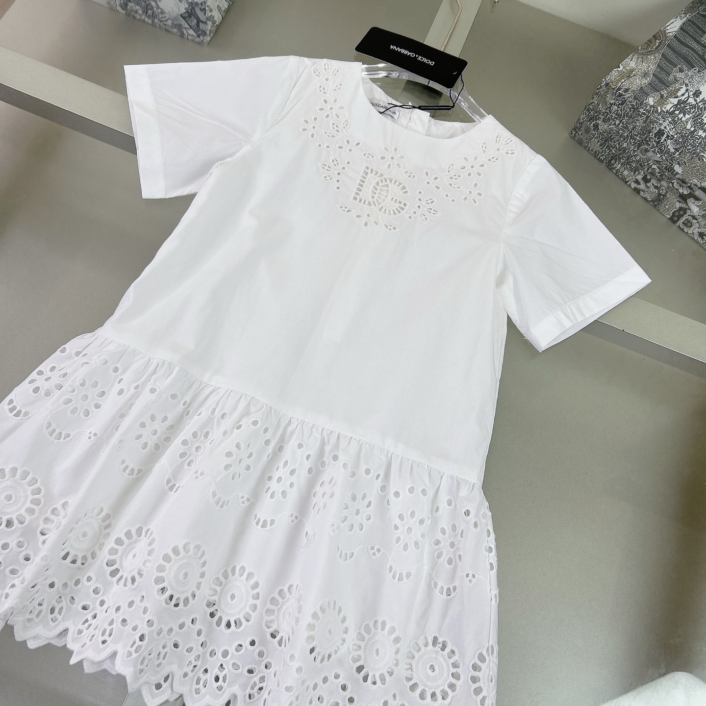 2025 Spring and Summer DG Girl Cotton Dress Collection: Princess Style, High Quality. - 图片 3