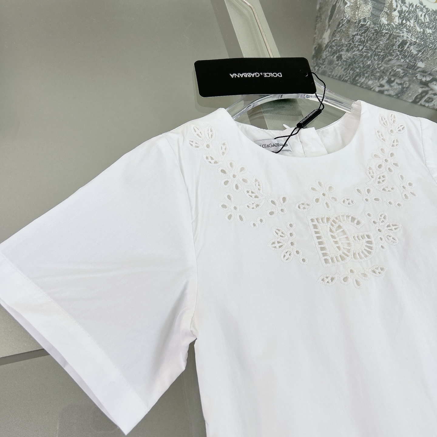 2025 Spring and Summer DG Girl Cotton Dress Collection: Princess Style, High Quality. - 图片 7