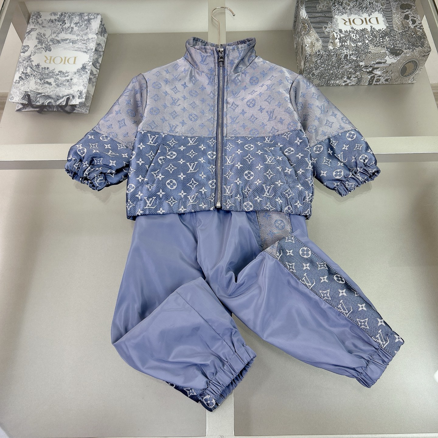 Louis Vuitton Inspired Kids Tracksuit - Stylish & Comfortable Outfit (Sizes 90-150cm)
