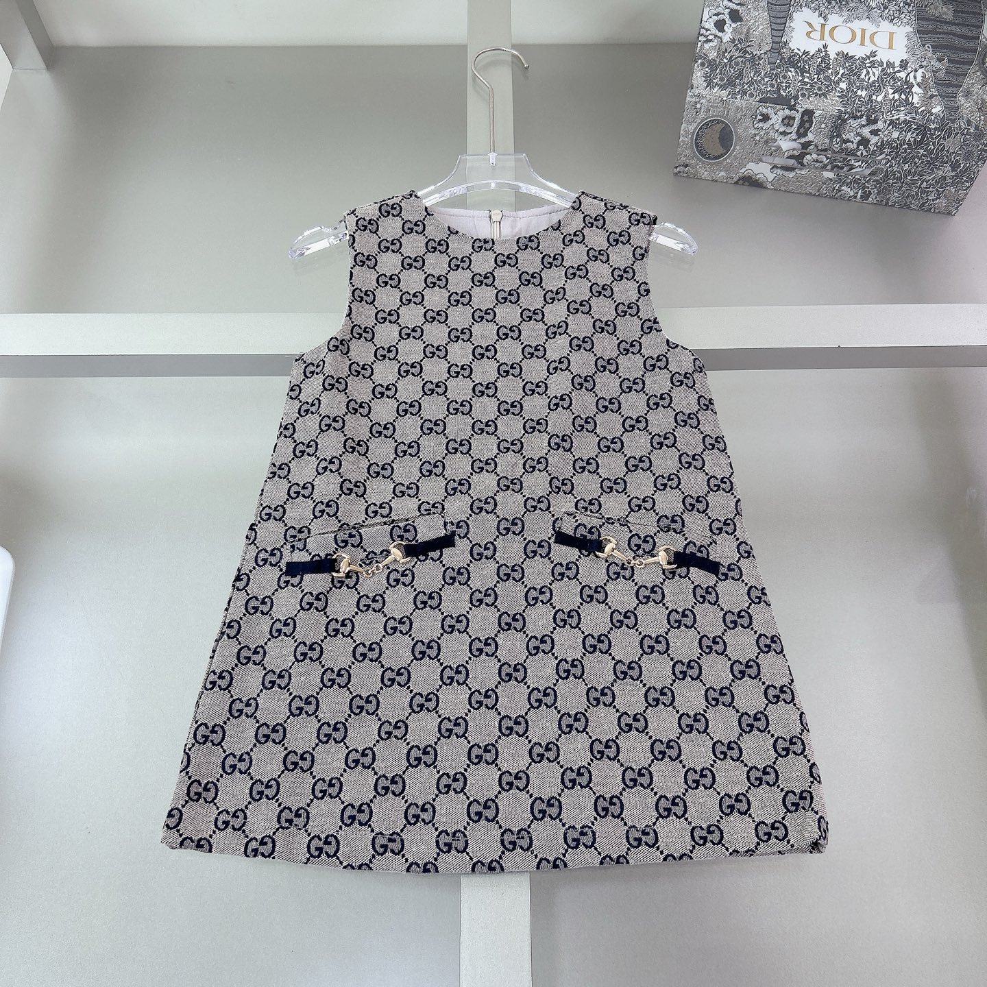 Tamaño: 100-150 cm Vestido @ 138 yuanes sin descuento ¡Nueva llegada, ropa para niños de alta gama, vestido de chaleco …