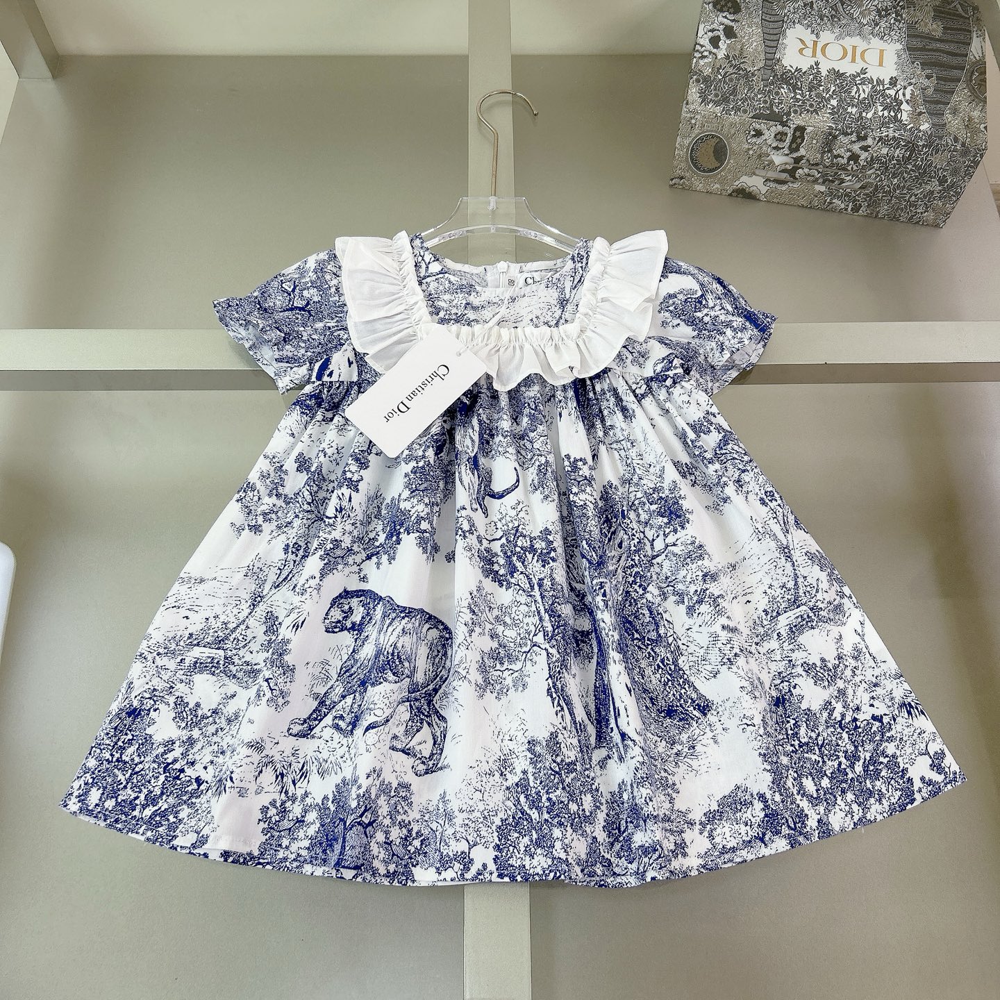 Tallas: 80-150cm @128元 sin descuento nuevo, vestido de niña dior, diseño de flores, clásico, ¡casi todos los años sale …