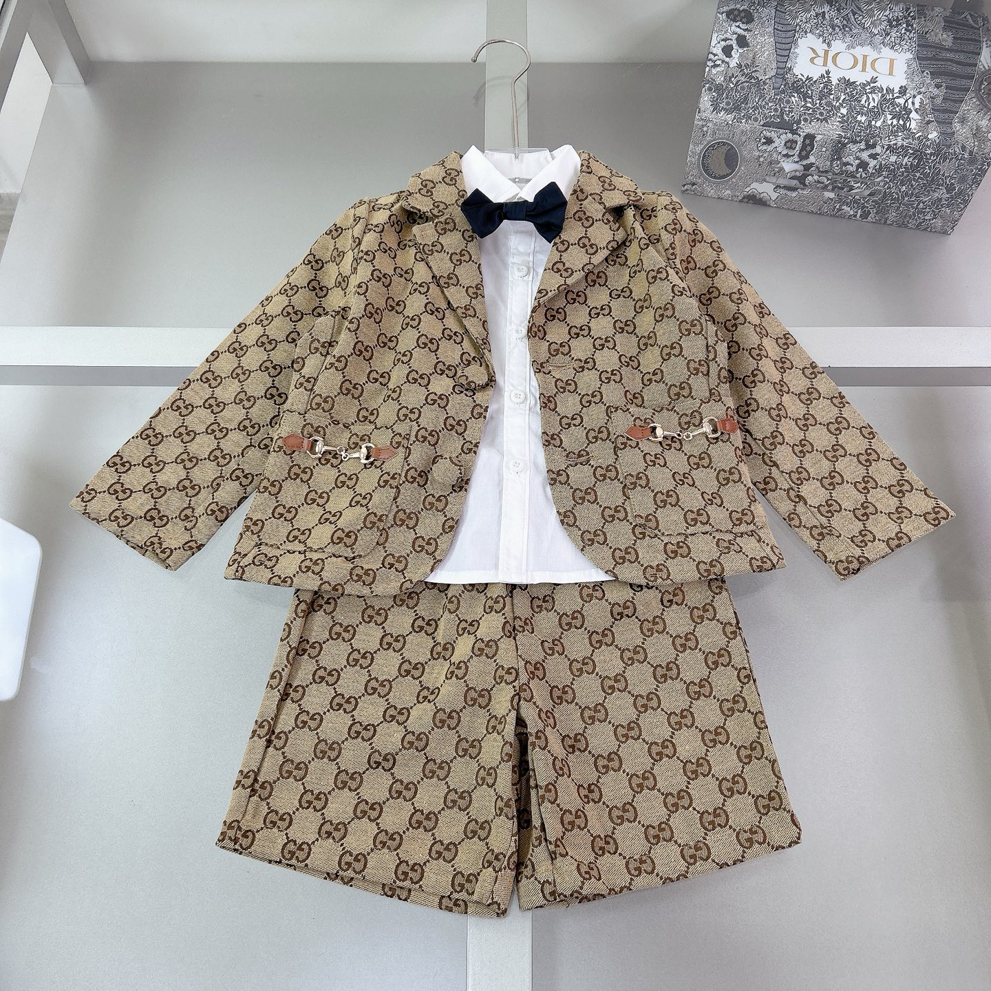 Tallas: 100-110-120-130-140-150cm conjunto de tres piezas @ 268元 conjunto de traje ¥188元 nuevo, ropa infantil de alta g…