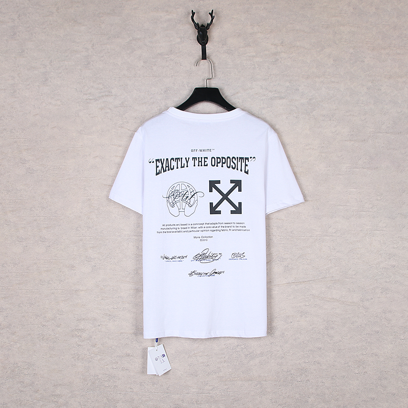 Off-White Arrow Short Sleeve Tee: Hip-Hop Style with Street Culture and Personality - 图片 4