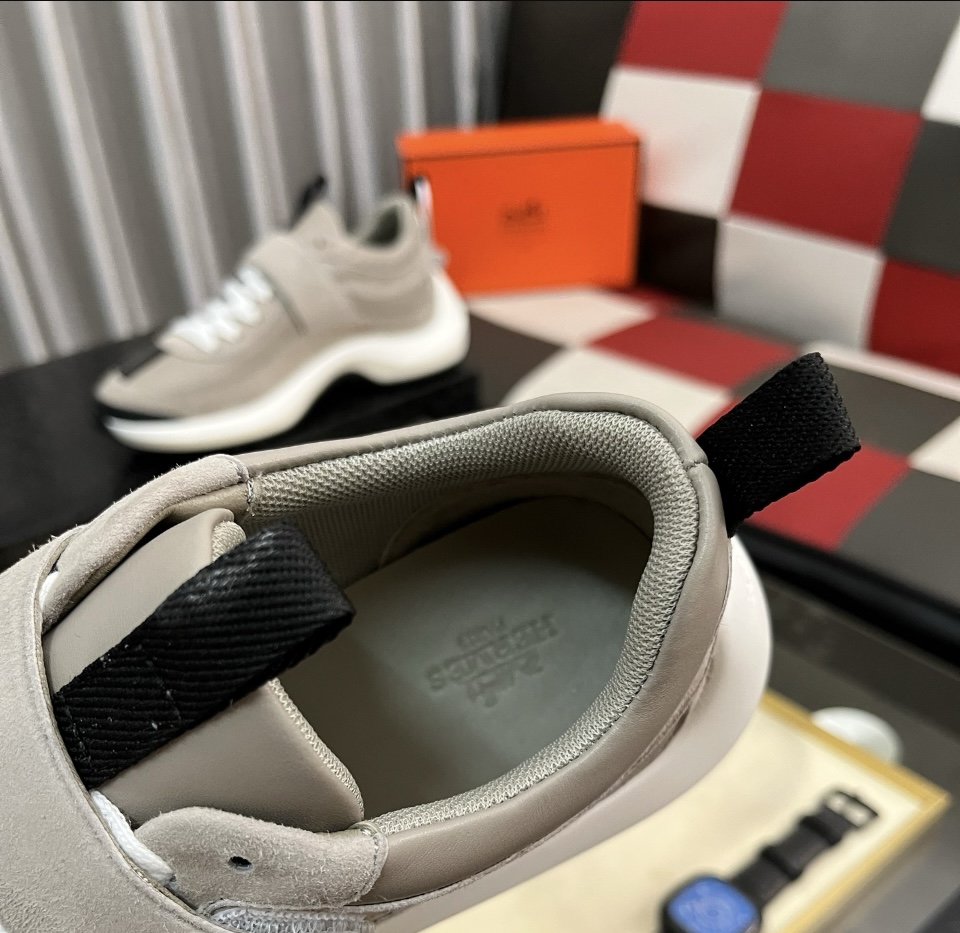 Hermès Classic Luxury Leather Shoe Loafer Shoes Ref 6