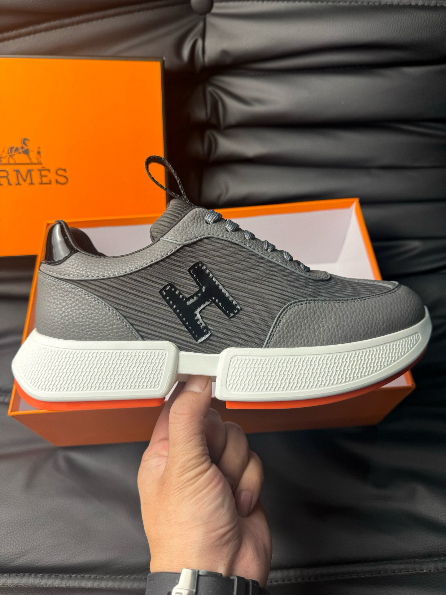 Hermès Classic Luxury Leather Shoe Loafer Shoes Ref.922F7FB8 6
