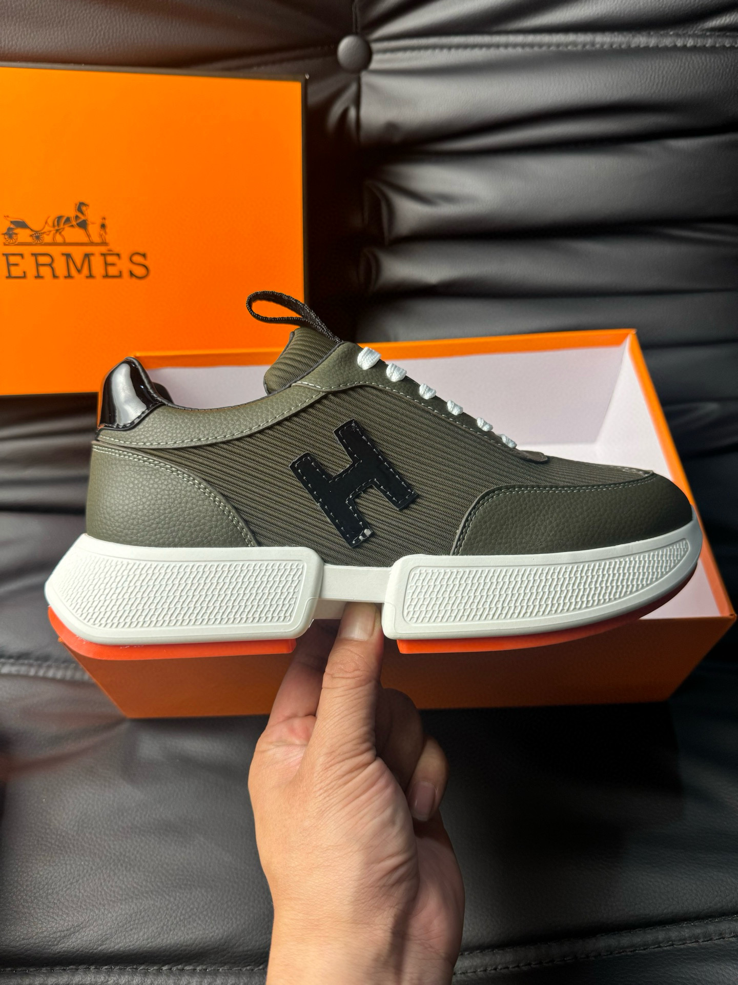 爱马仕 Hermès 经典高奢皮鞋男鞋女鞋鞋履高跟鞋 #2B66002A 5