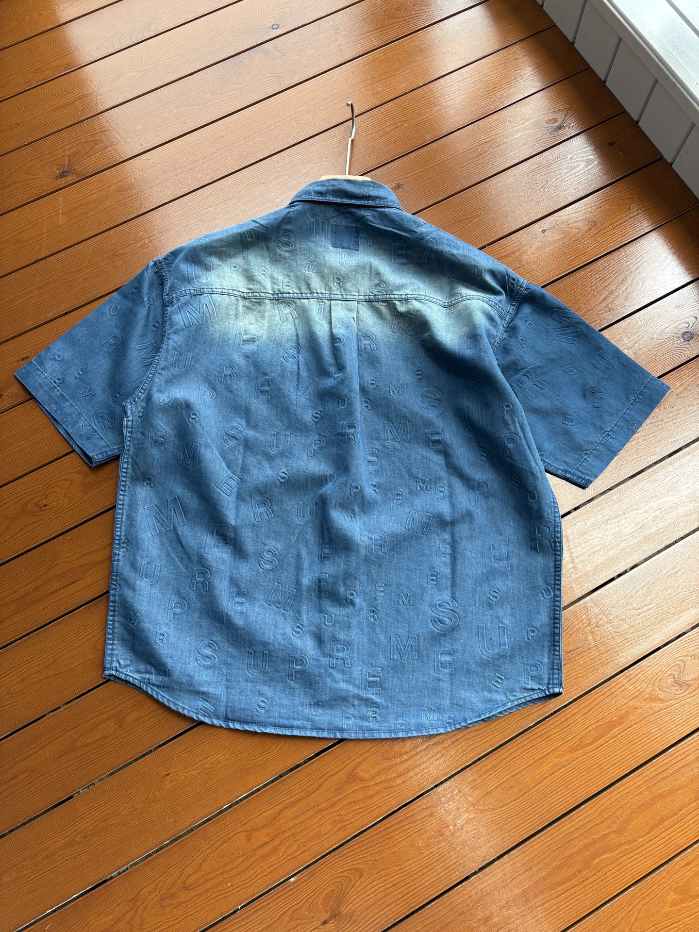 San Robert 2025 Spring & Summer Male Shirt with Pixel Effect Stamp - 图片 3