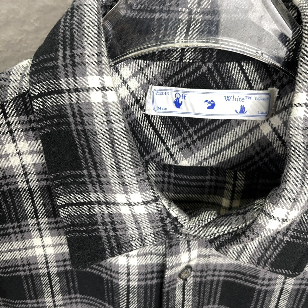 High-quality OFF WHITE C/O Virgil Abloh Snowflake Arrow Shirt 20SS Collection - 图片 3