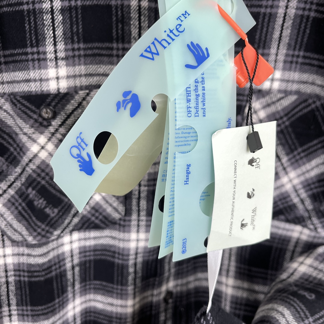 High-quality OFF WHITE C/O Virgil Abloh Snowflake Arrow Shirt 20SS Collection - 图片 7