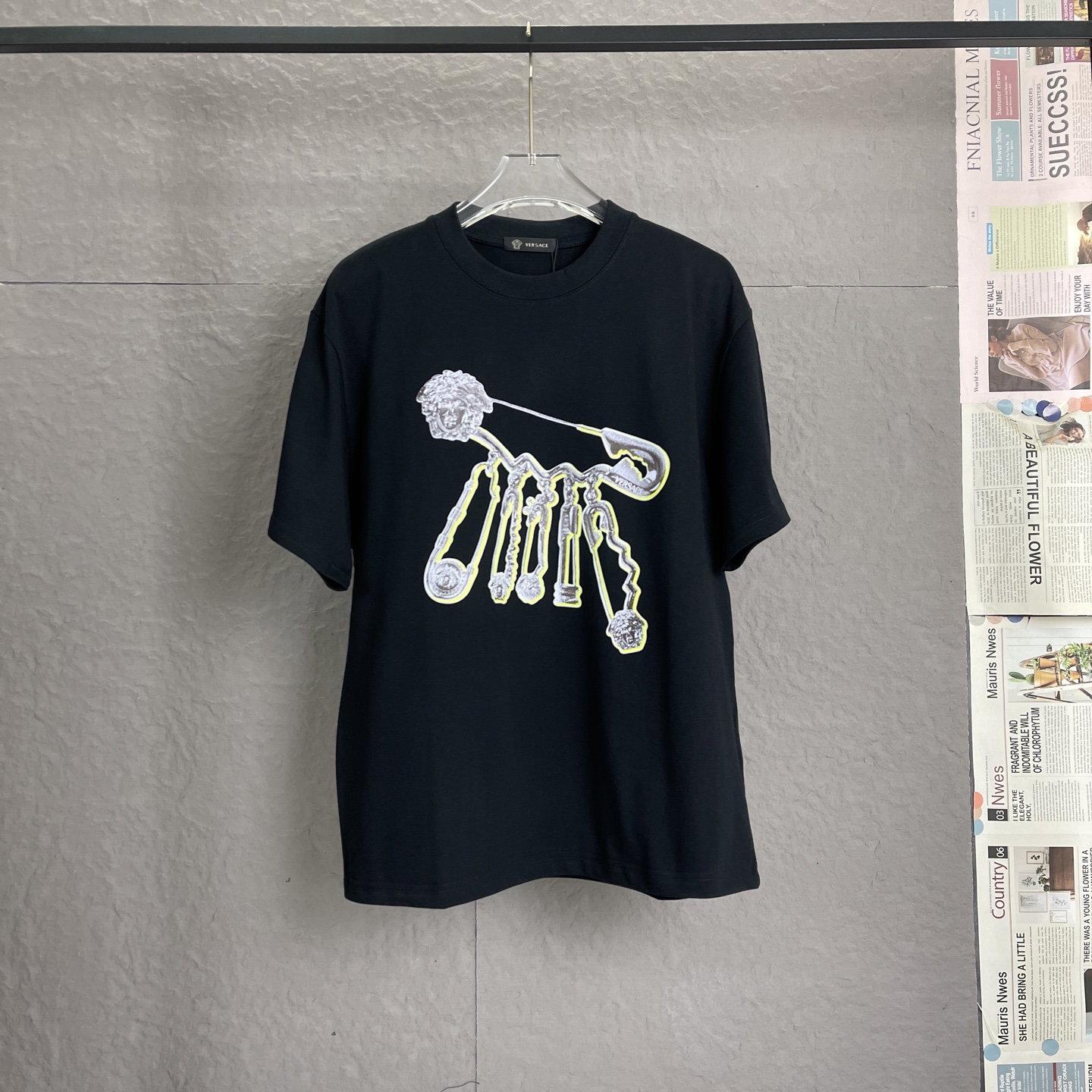 C28 Vers 300g de alto gramaje, proceso de estampado de alta gama, nuevo estilo exclusivo para hombres, camiseta de mang…