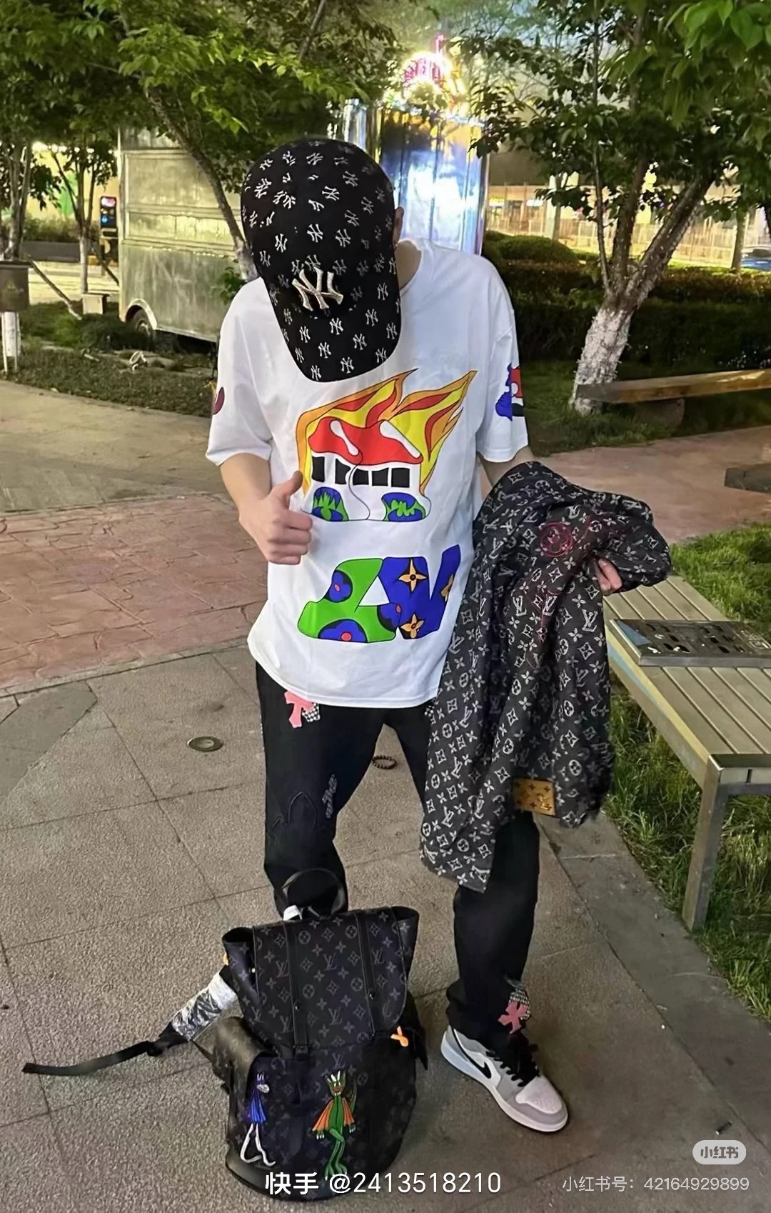 LV上身效果