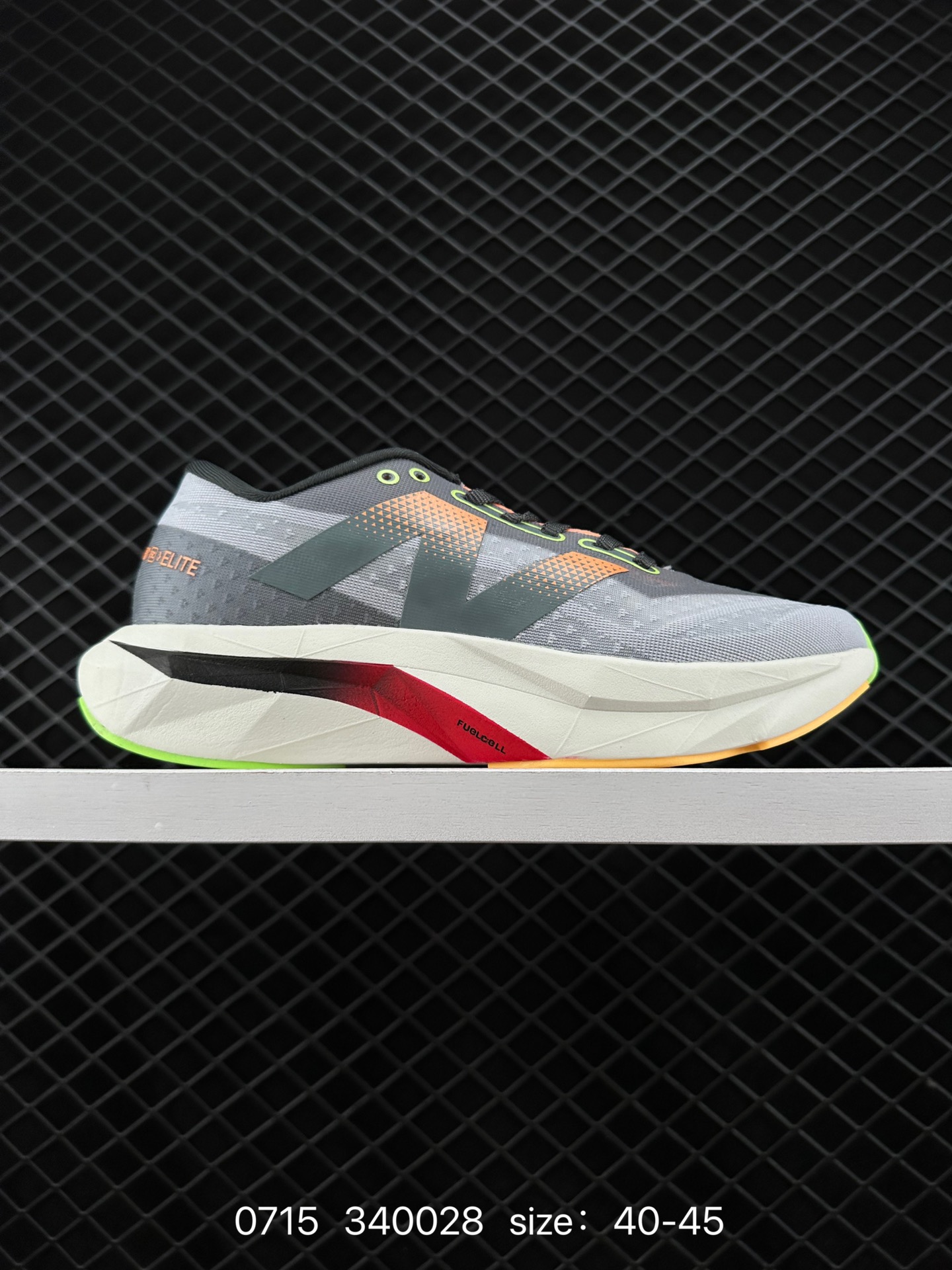 🛒购物价:220💰公司级正确版本✅官方旗舰店同步品质.New Balance FuelCell SuperComp Elite v4 运动舒适耐磨 低帮休闲跑步鞋
新款的ELITE V4,在鞋面和鞋底都做了升级。鞋面采用了工程网眼,增加了透气性并且鞋面支撑也比上一代有了提升。
中底脚感软弹兼备,内里搭配带加强筋的碳板
鞋中底厚度大概5厘米左右,增高效果是非常明显的,中底方面有一块全掌,让你跑步的时候推进力更强。
外观大大的NB Logo霸气又好看,立体感的中底有着强大的压迫感
货号:MFCXGK8
编码:340028
Size:40~45