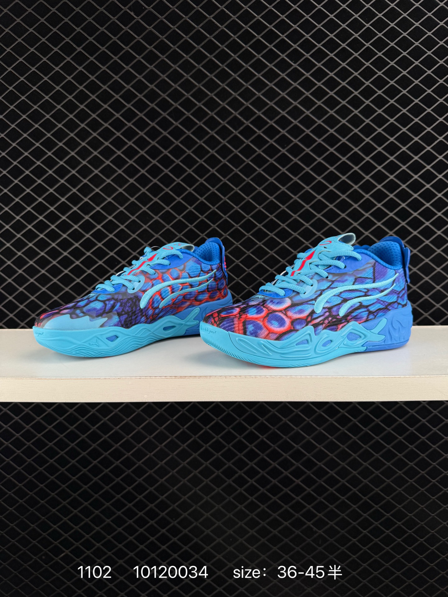 💰280
PUMA彪马 LaMelo Ball MB.04 柔软舒适 防滑耐磨 高帮 篮球鞋
货号：311318
尺码：36-46半
编码：10120034