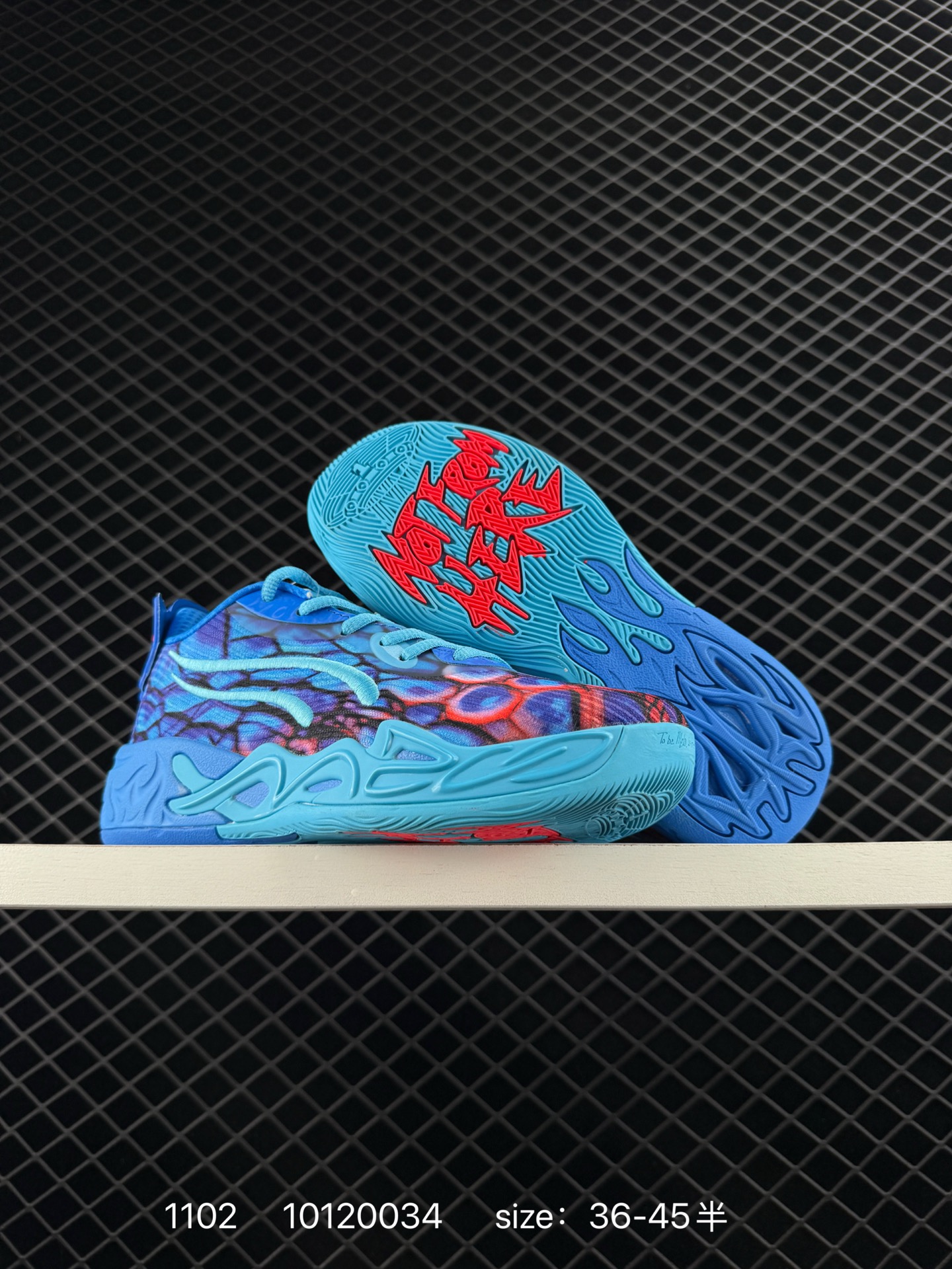 💰280
PUMA彪马 LaMelo Ball MB.04 柔软舒适 防滑耐磨 高帮 篮球鞋
货号：311318
尺码：36-46半
编码：10120034