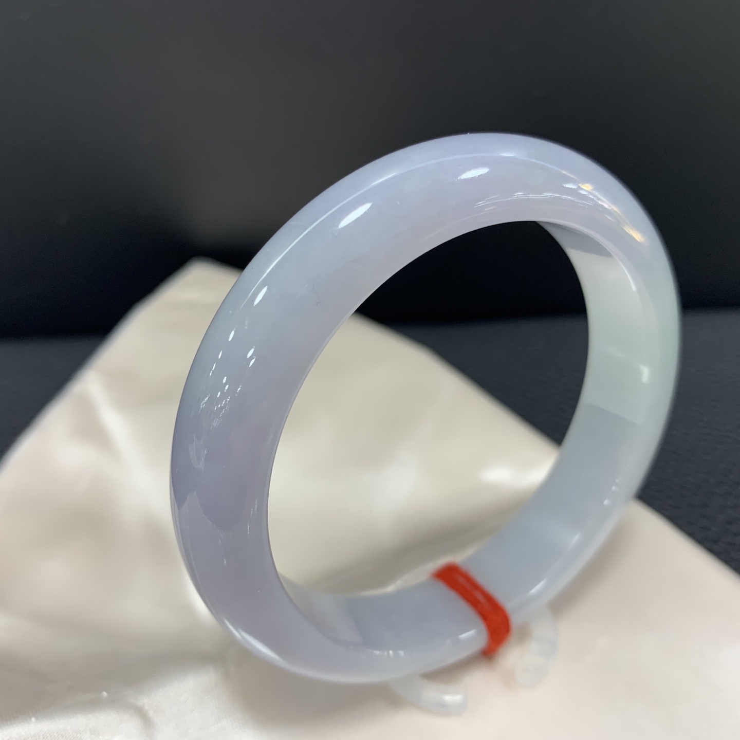 Light Spring Peace Bangle, fine texture with mature seed 2
