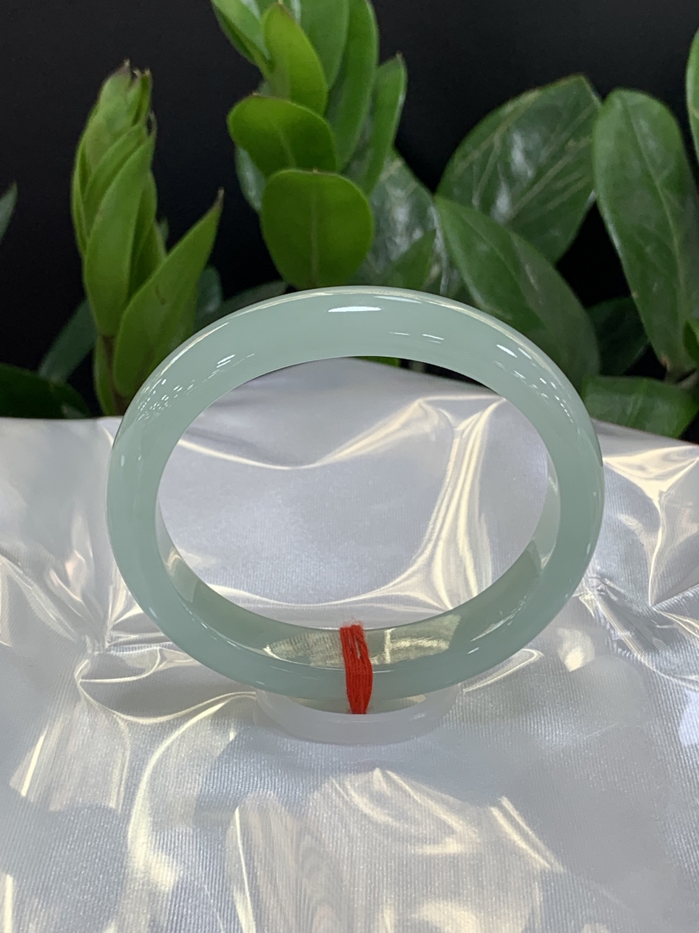 Clear base small opening oval bangle 2