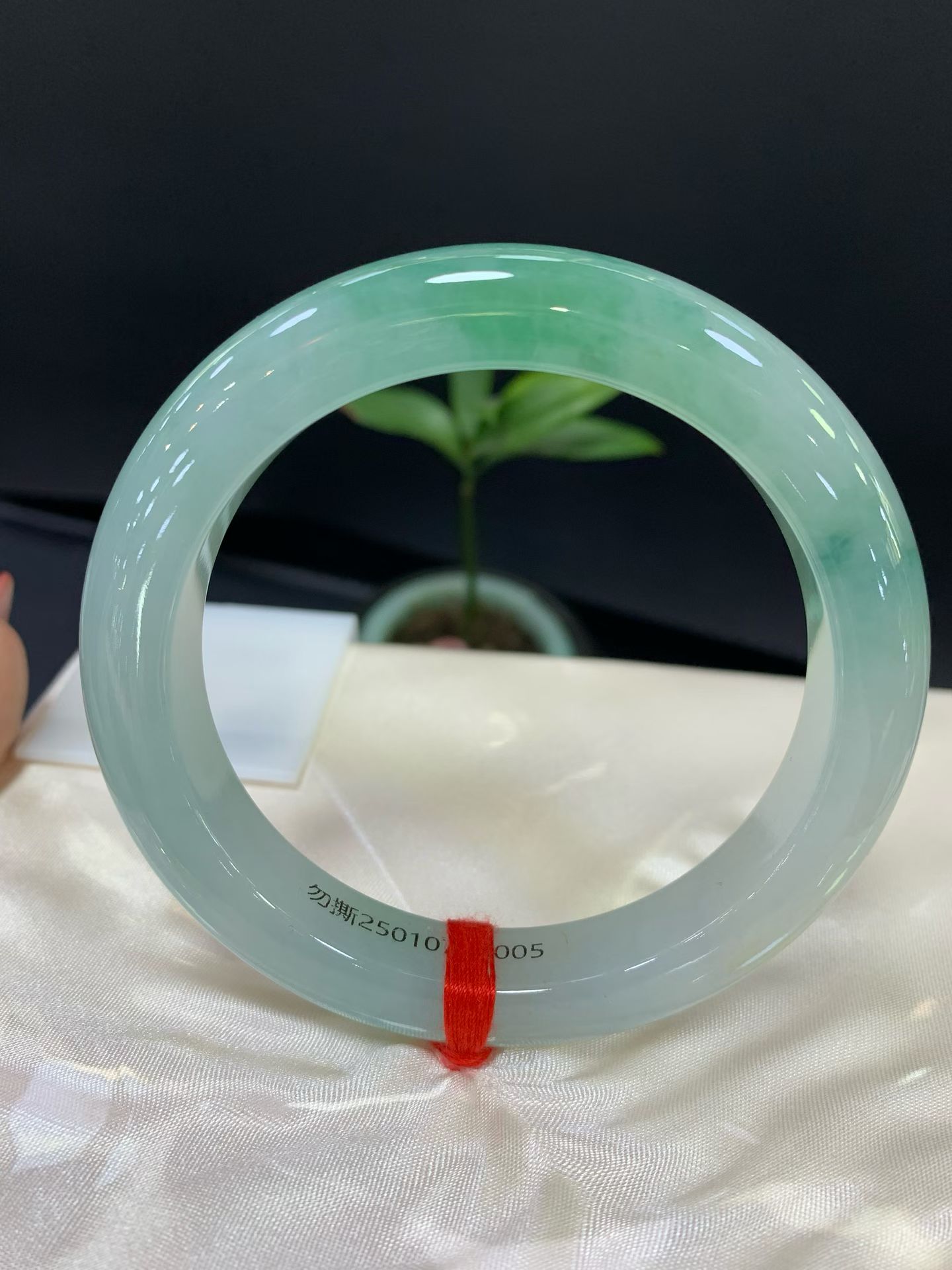 Green-flowered Peace Bracelet
