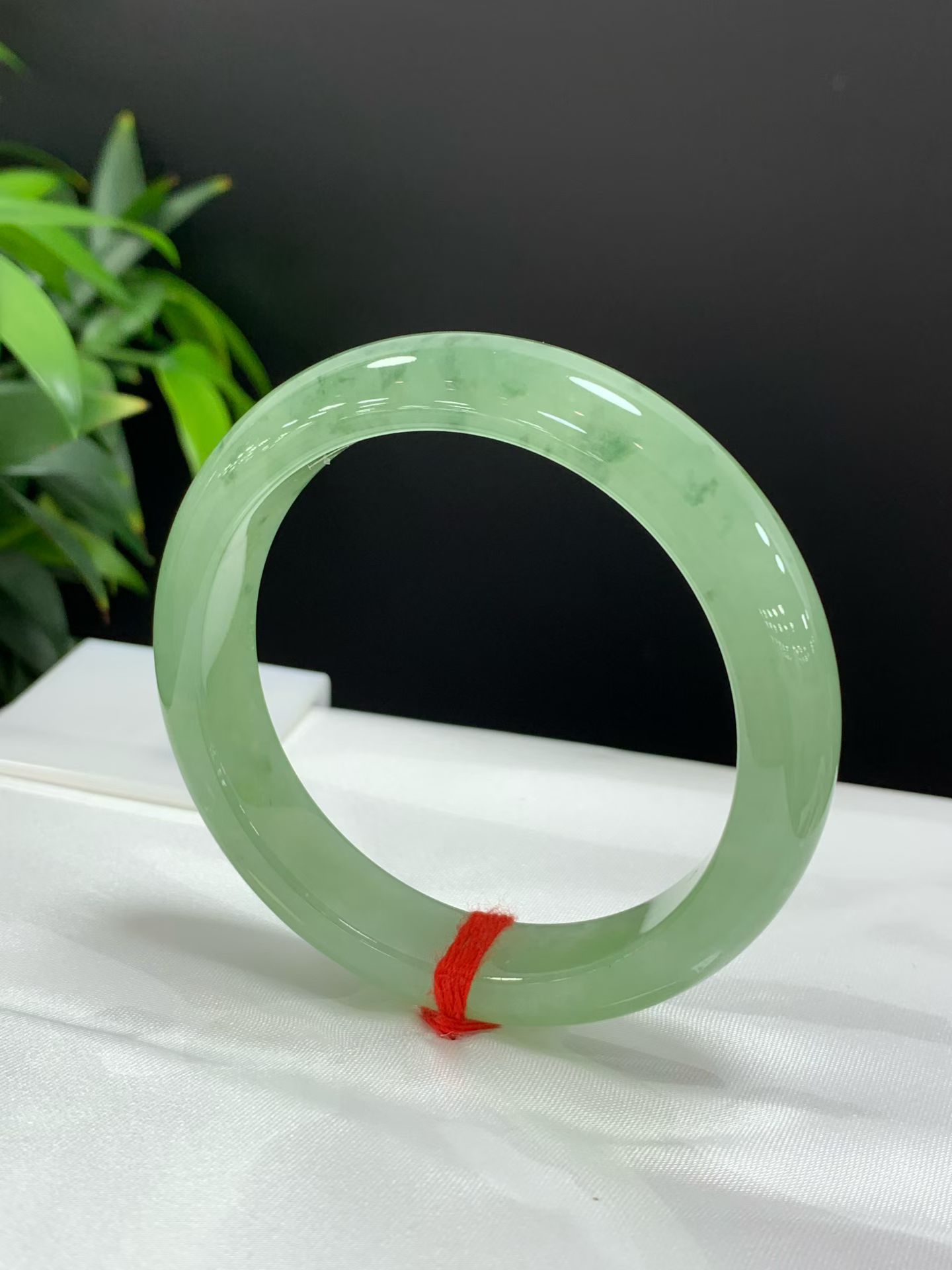 Clear base with floating flowers, safety bangle 3